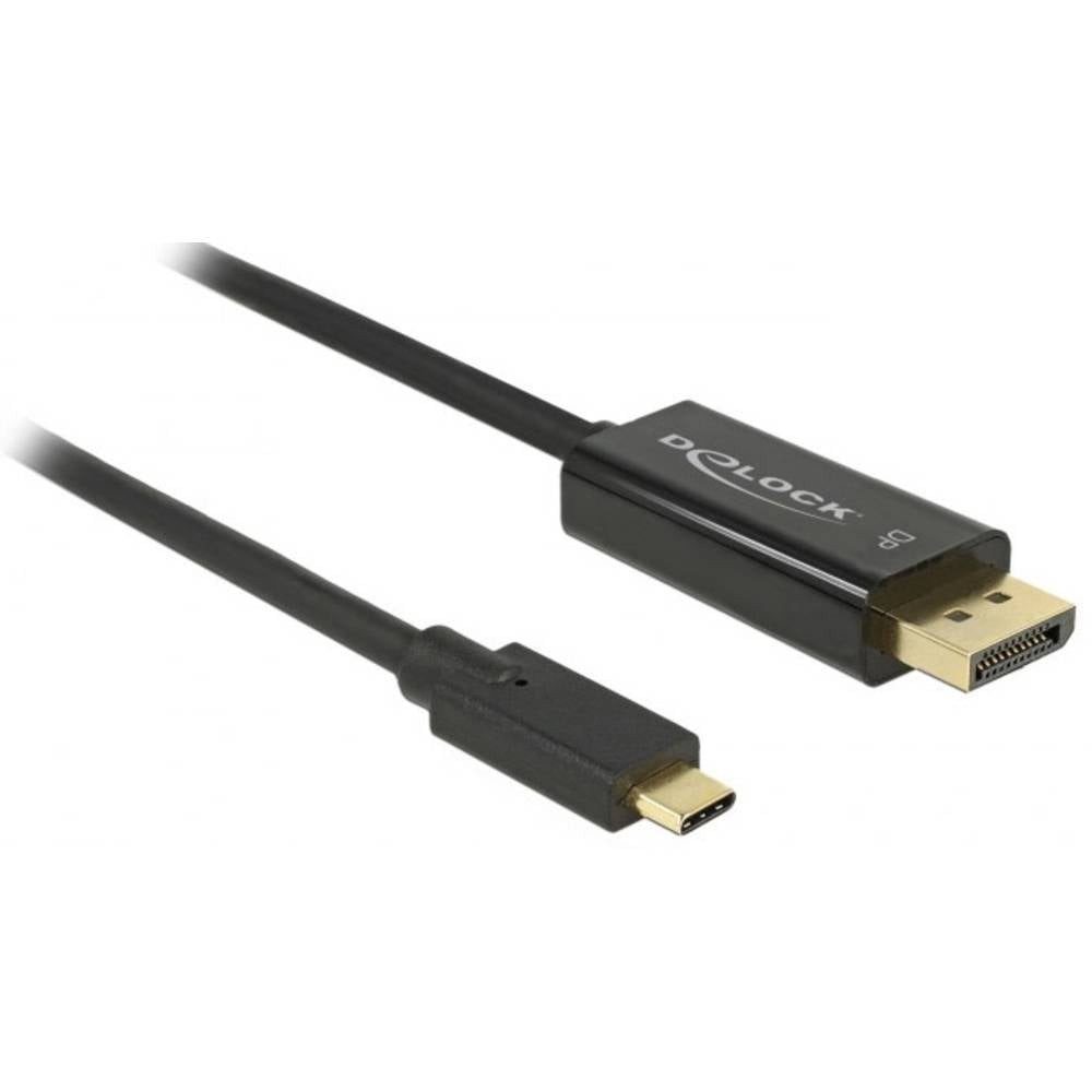 Delock Kabel USB Type-C™ Stecker - DisplayPort Stecker (DP Alt Mode 85256 HDMI-Kabel, vergoldete Steckkontakte