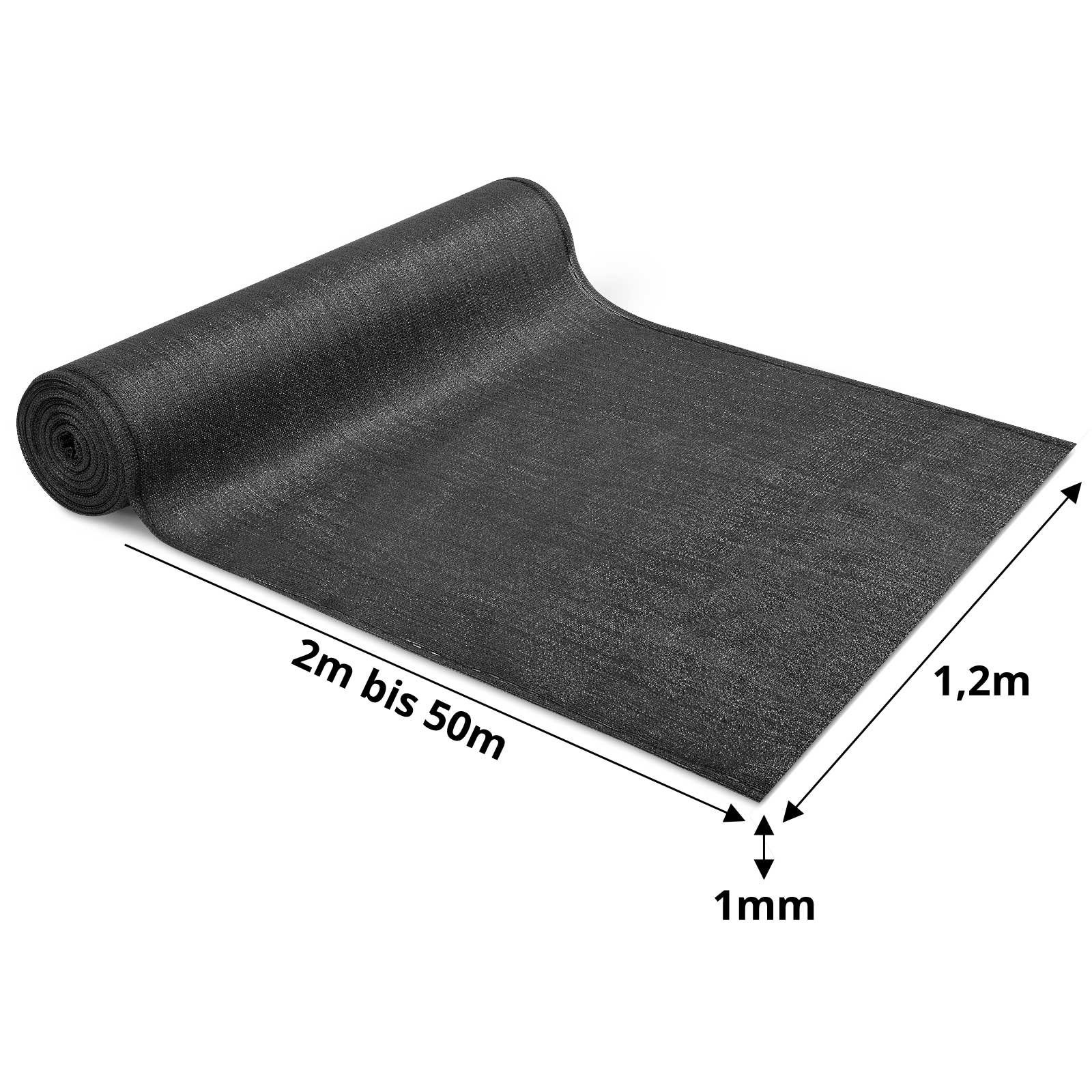 casa pura Blende Zaunblende Marius, Sichtschutz Zaun Garten Windschutz, UV-stabil, 150 g/m² Polyethylen inkl. Befestigungszubehör - verschiedene Größen – Bild 4 von 5