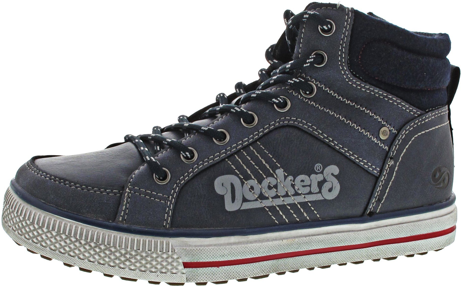 Dockers Jungen Sneaker by Dockers Gerli Sneaker Gerli blau Wechselfußbett, by