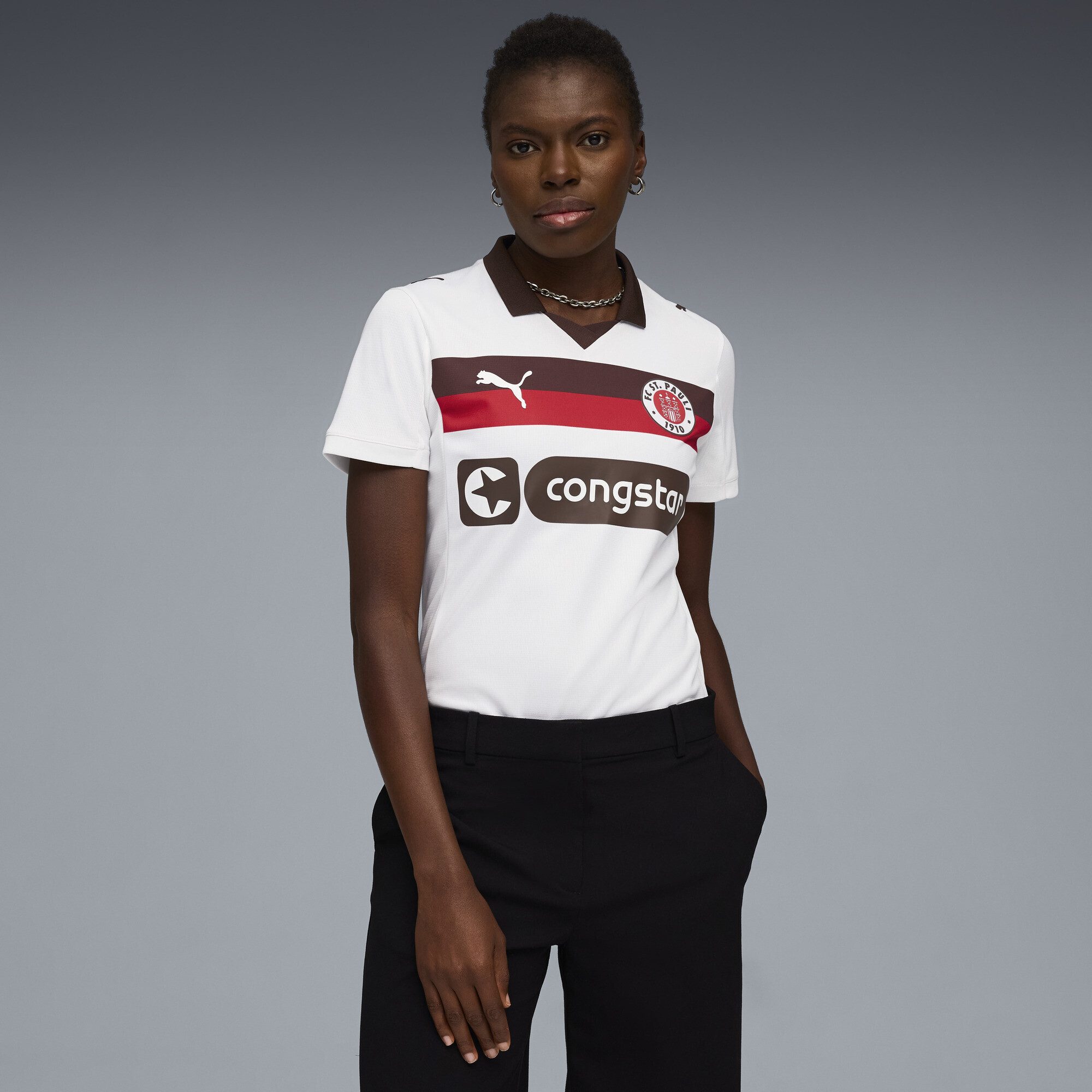 PUMA Poloshirt FC St. Pauli 25/26 Auswärtstrikot Damen