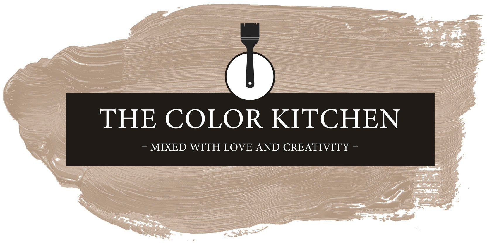 A.S. Création Wand- und Deckenfarbe Seidenmatt Innenfarbe THE COLOR KITCHEN, für Wohnzimmer Schlafzimmer Flur Küche, versch. Beigetöne