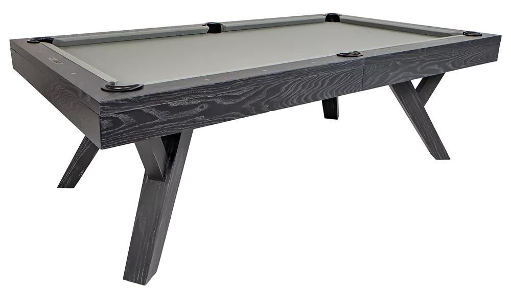 JVmoebel Billardtisch Grau Billardtisch mit hochwertiger Spieloberfläche, Made in Europe