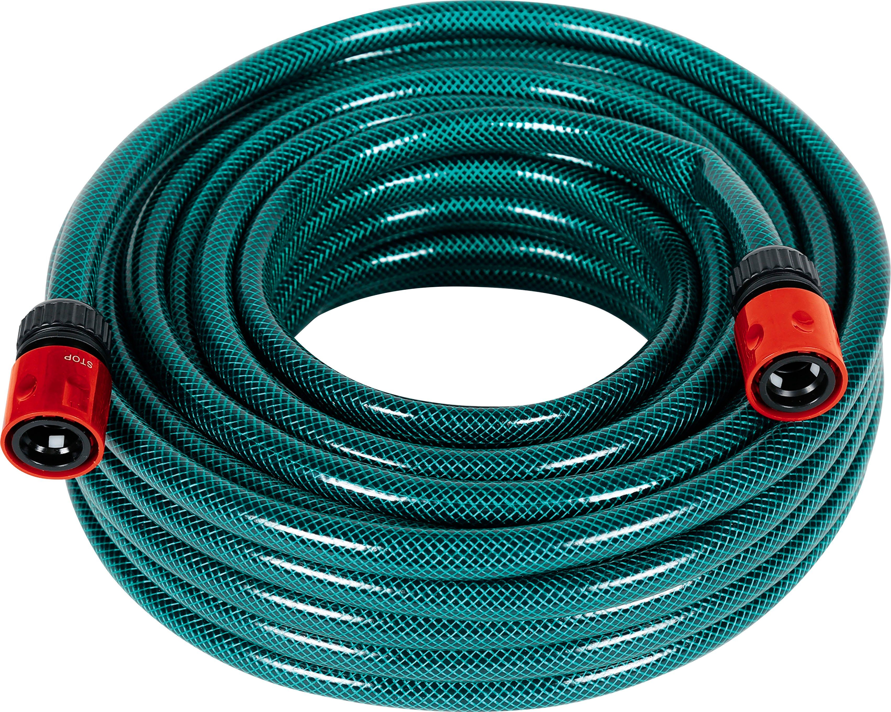 Einhell Pumpenschlauch, (Set), 20m Gartenschlauch inkl. Adapter und Spritzpistole