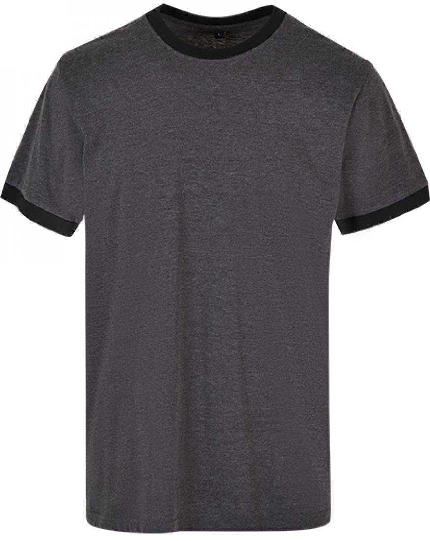 Build Your Brand Rundhalsshirt Herren Ringer günstig online kaufen