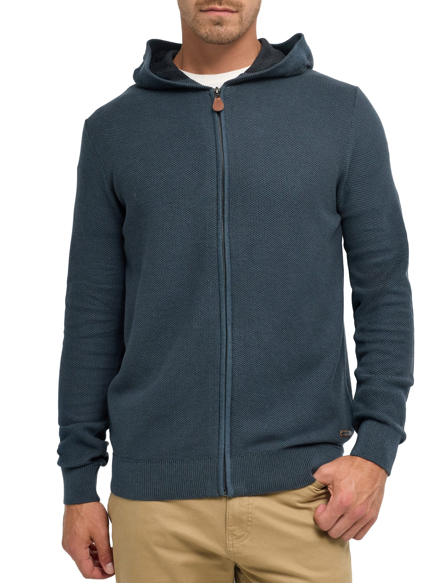 INDICODE Kapuzenstrickjacke INJexmon hoodie Baumwolle, regular fit
