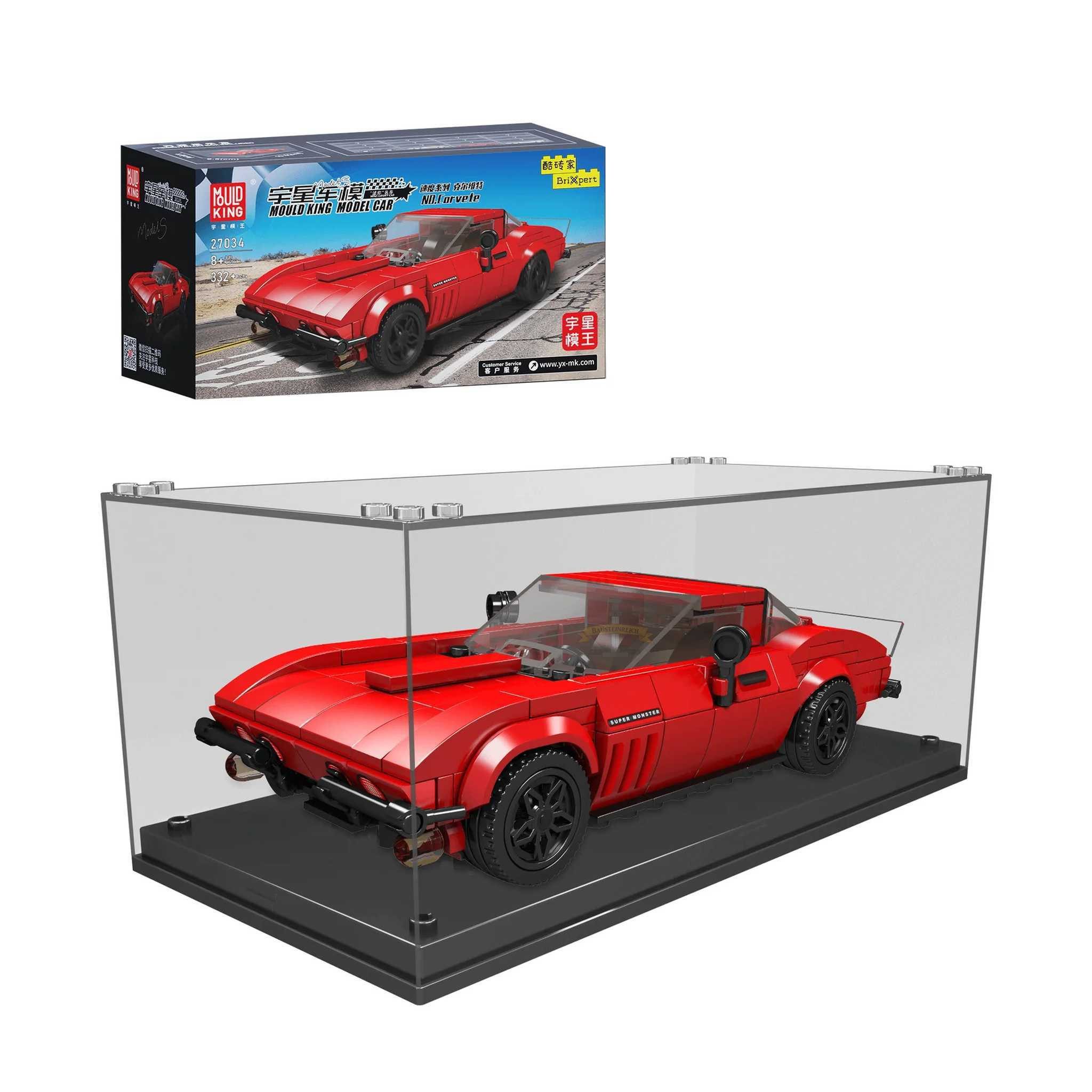 Mould King 27034 - amerikanischer Sportwagen inkl. Vitrine (Mould King) Spi günstig online kaufen