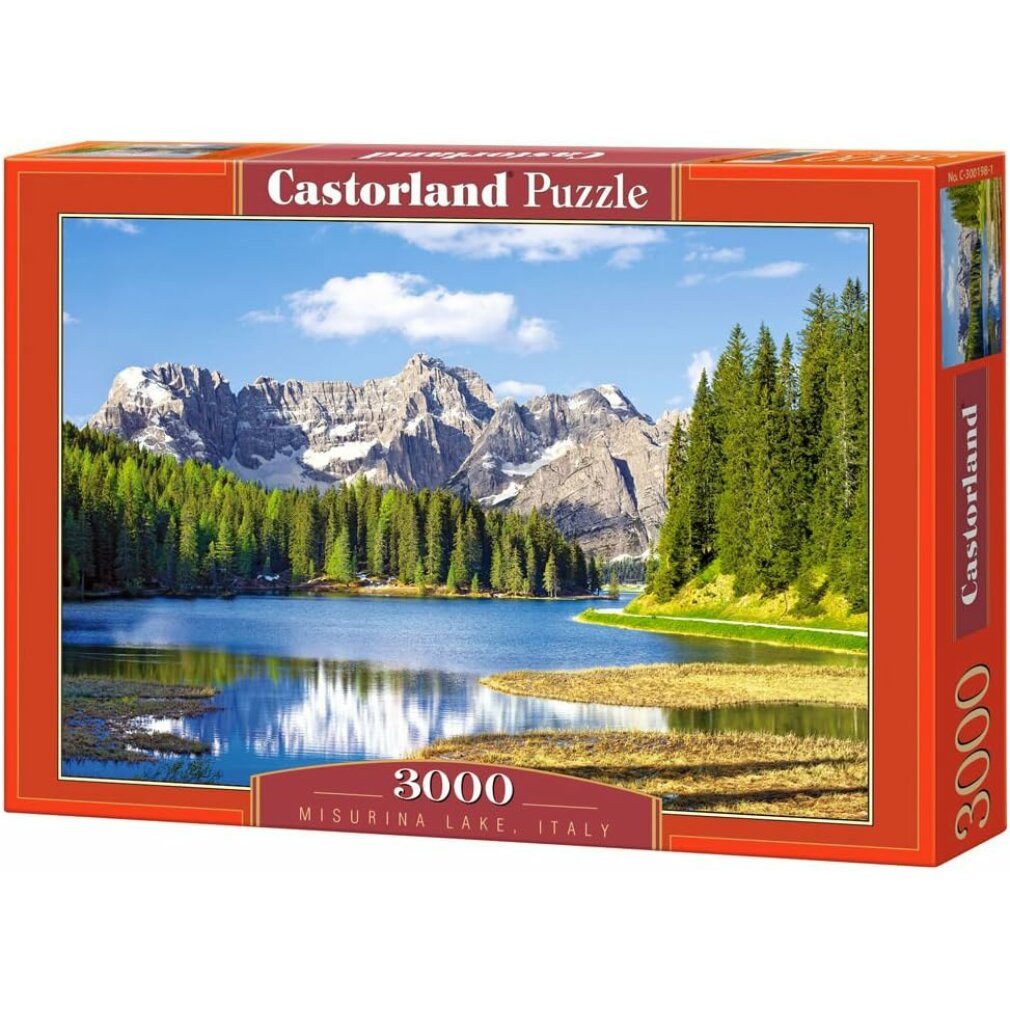 Castorland Puzzle Puzzle Misurinasee (Lago di Misurina) 3000 Teile, Puzzleteile
