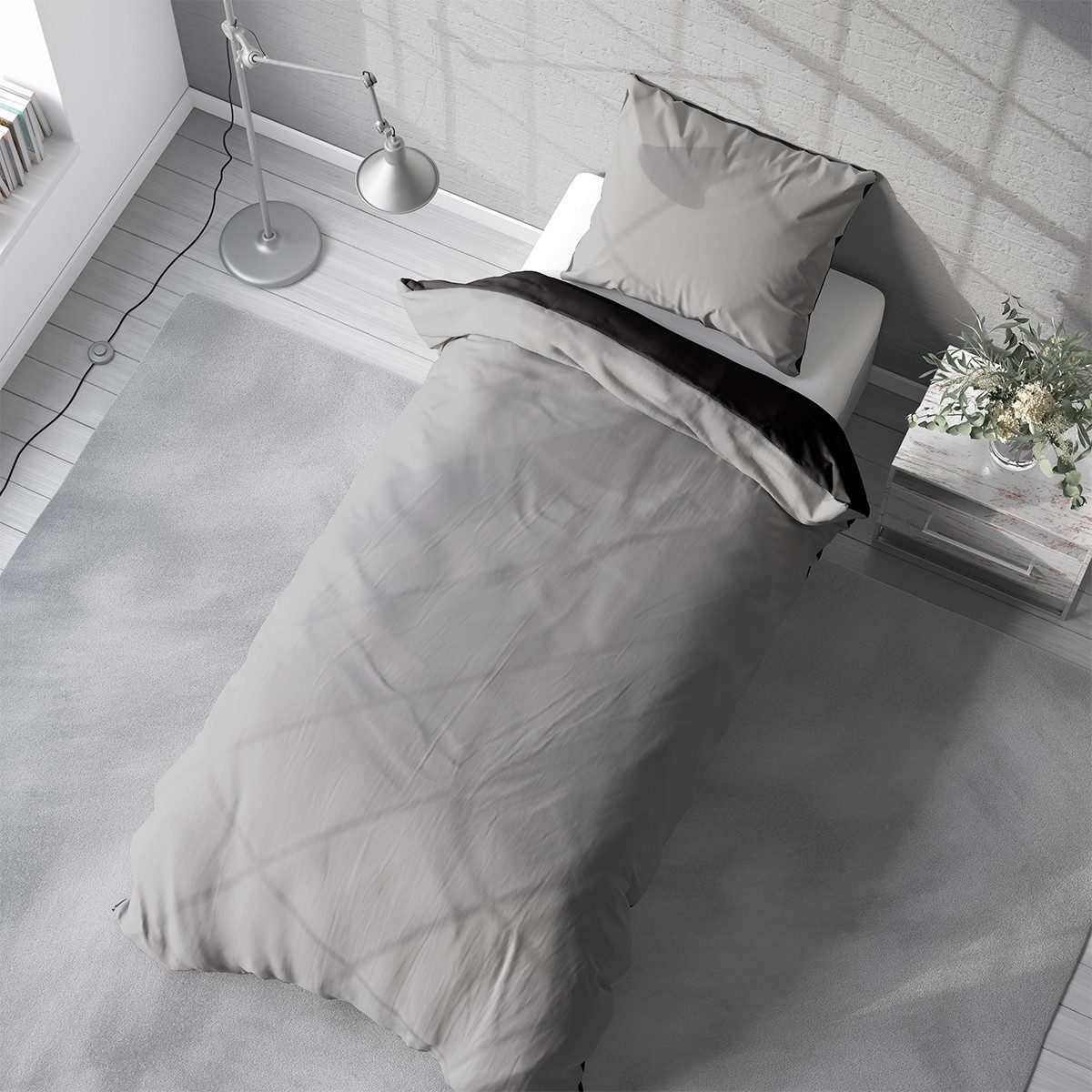 Visaggio Bettwäsche Baumwolle Feinbiber Winter Bettbezug 135x200, 155x220, günstig online kaufen