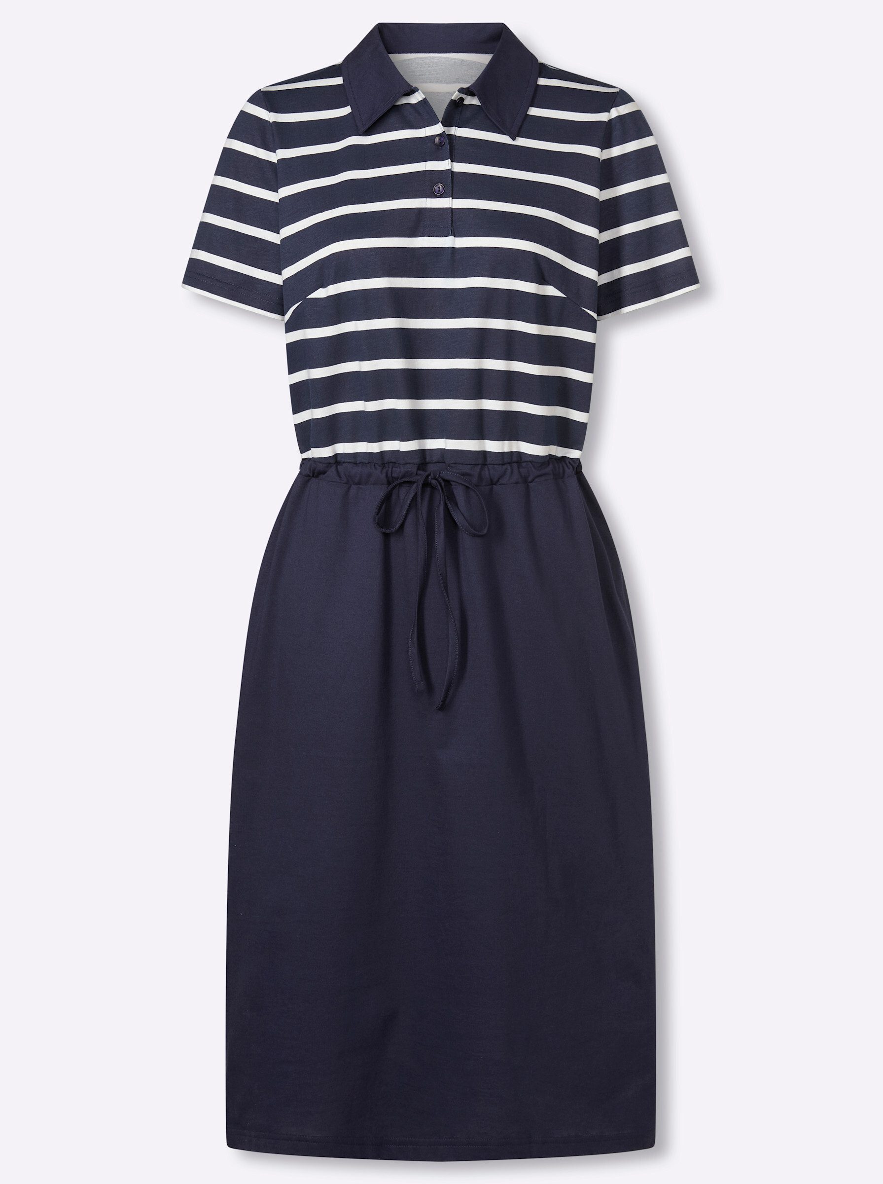 Sieh an! Etuikleid Jersey-Kleid Kurzarm