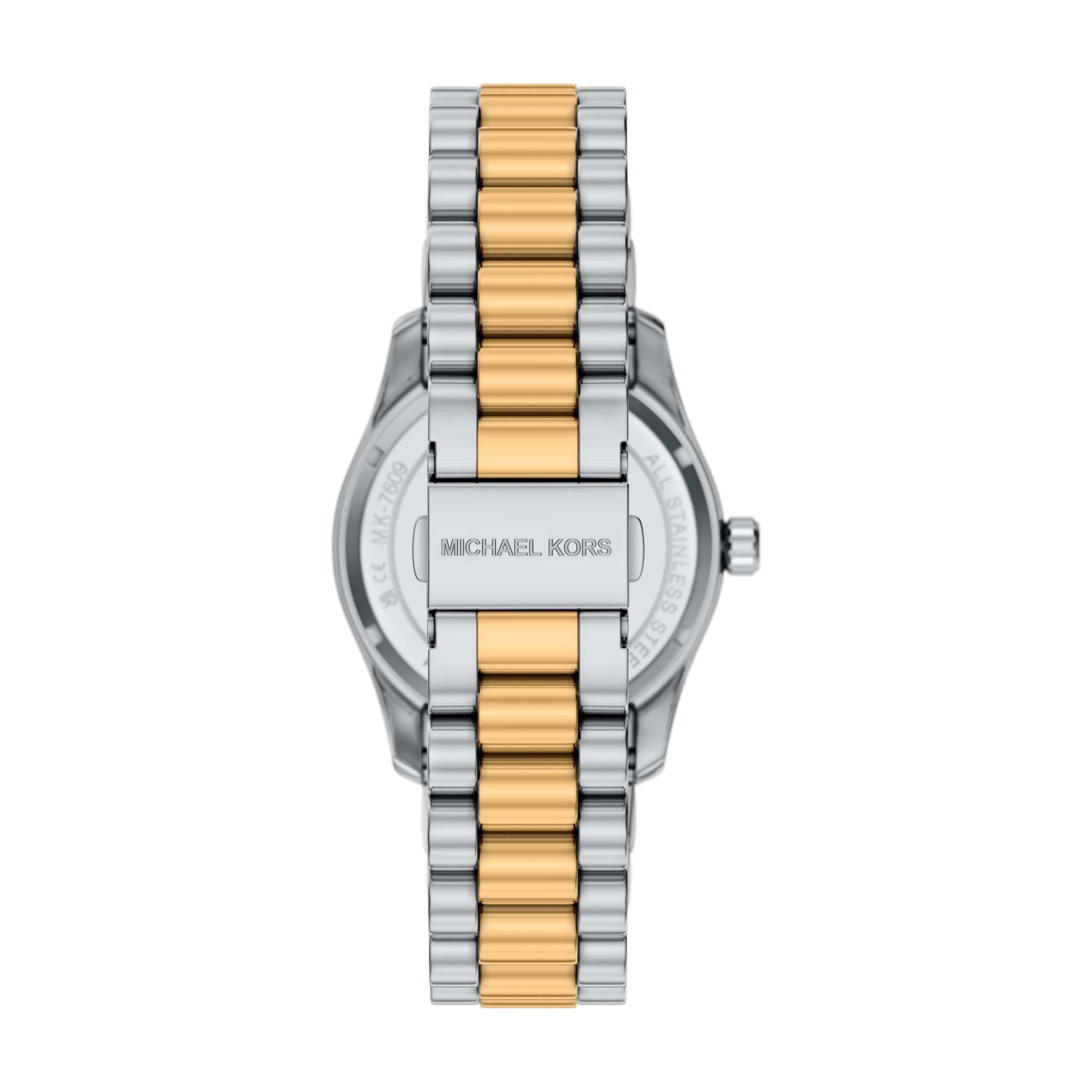 MICHAEL KORS Quarzuhr Lexington MK7609, Armbanduhr, Damenuhr, Edelstahlarmband, analog, Tag, Wochentag