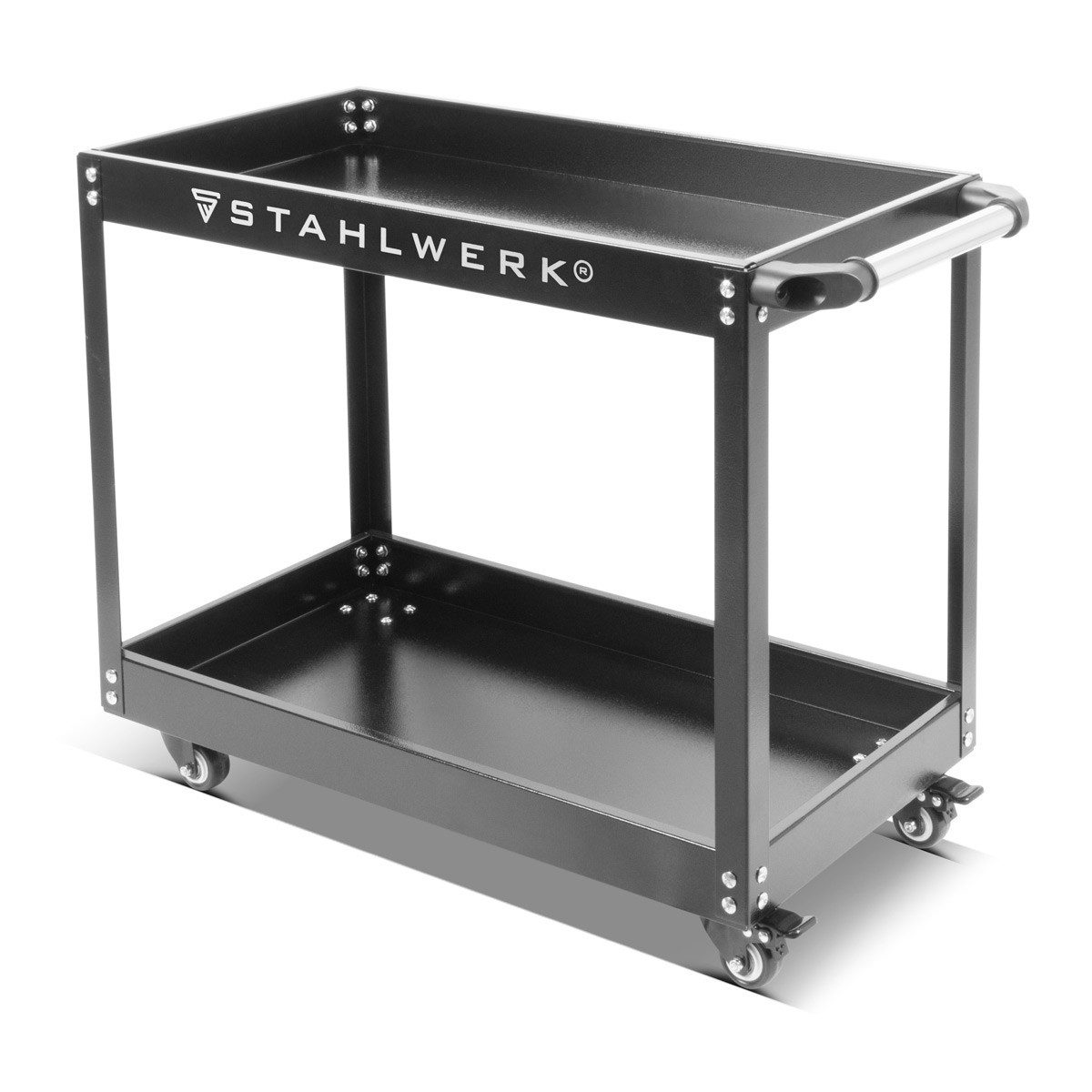 STAHLWERK Werkstattwagen Werkzeugwagen ST-575 Rollwagen Montagewagen Transportwagen Etagenwagen, (1-tlg)