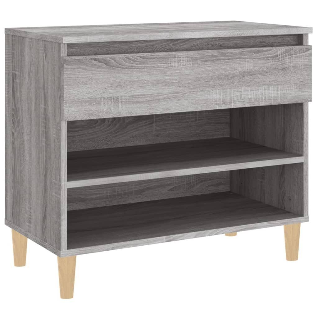 vidaXL Schuhregal Schuhregal Grau Sonoma 70x36x60 günstig online kaufen