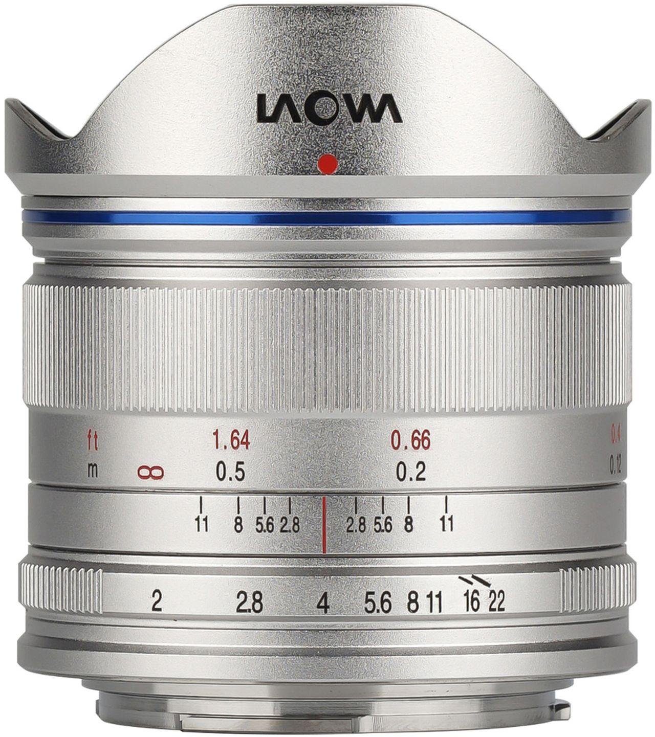 LAOWA 7,5mm f2 für MFT silber Objektiv