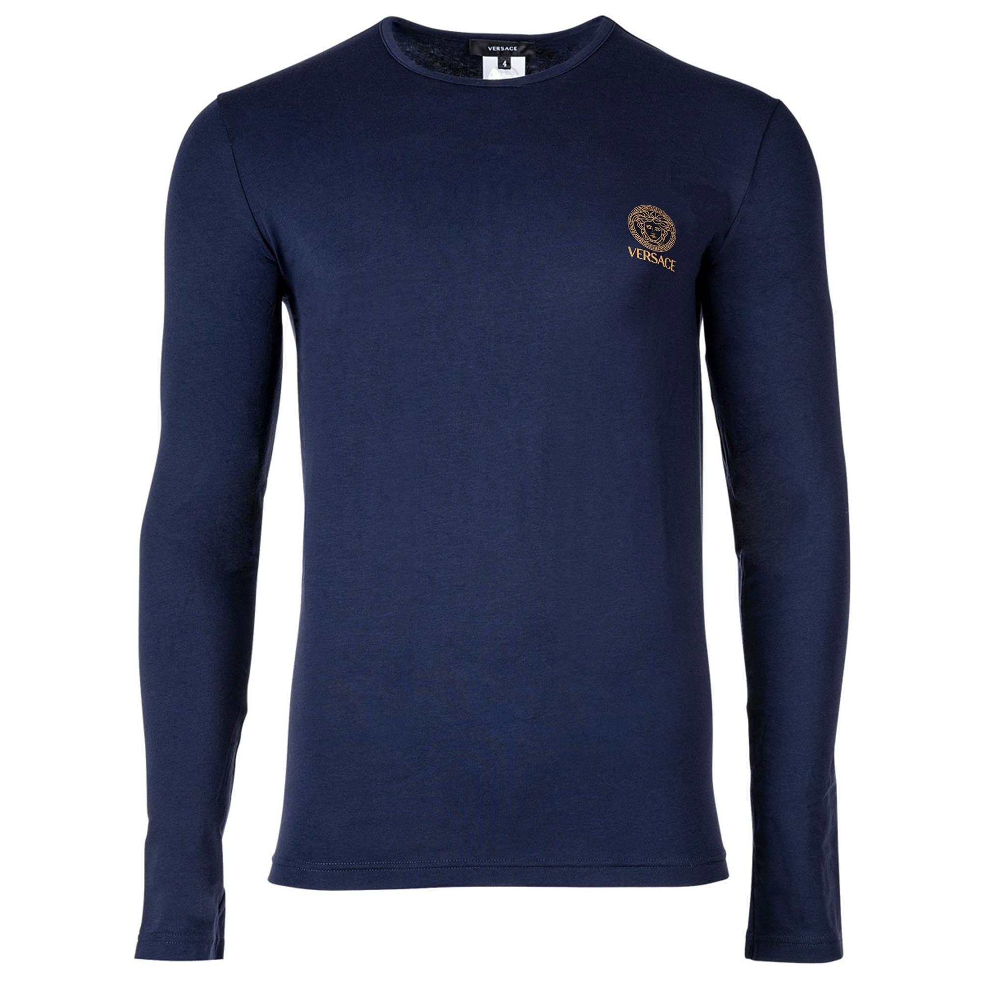Versace T-Shirt Herren Longsleeve 1er Pack günstig online kaufen