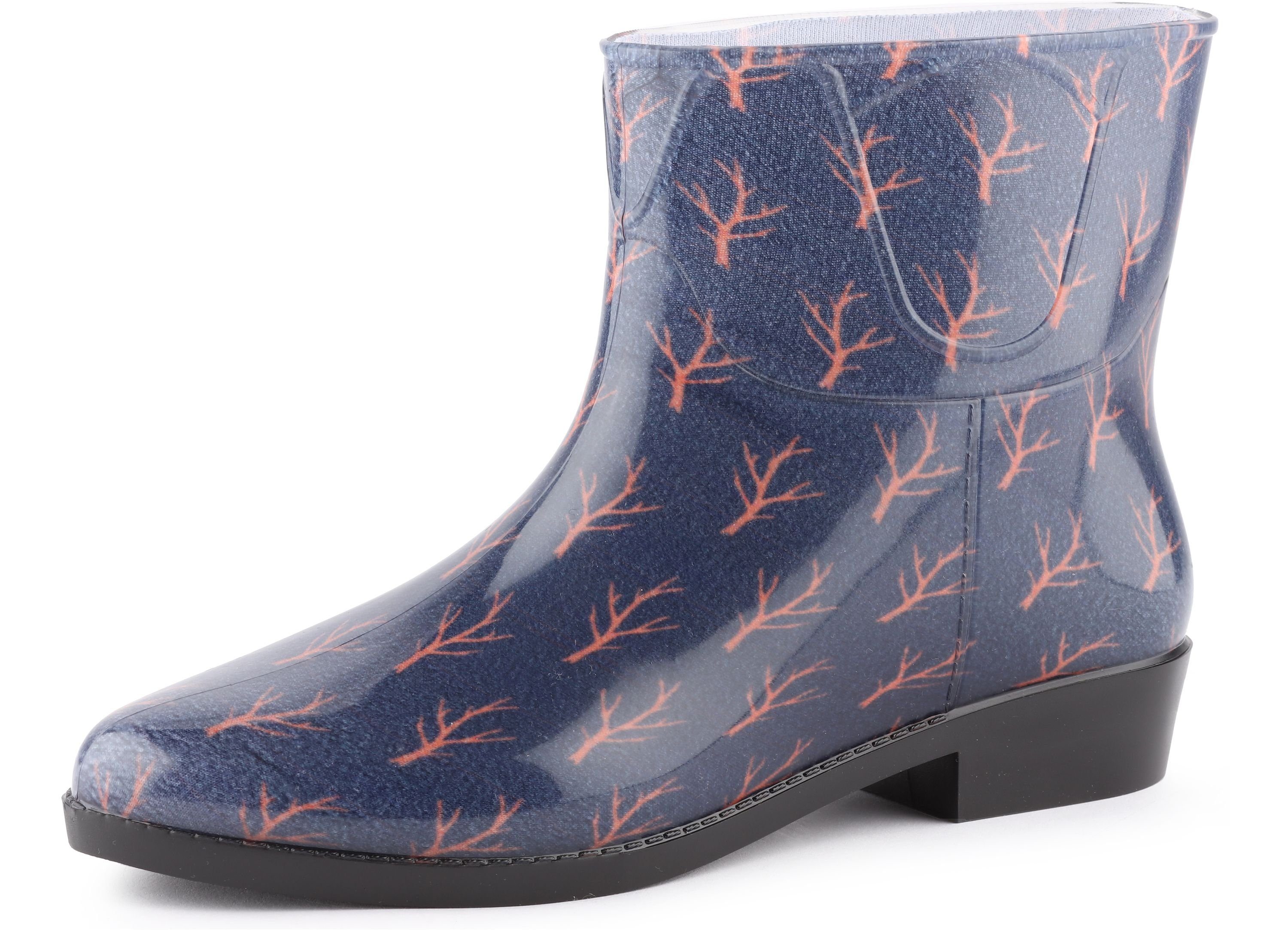 Ladeheid Regenstiefelette Damen LAZT201802 Gummistiefel für Frauen kurz und günstig online kaufen