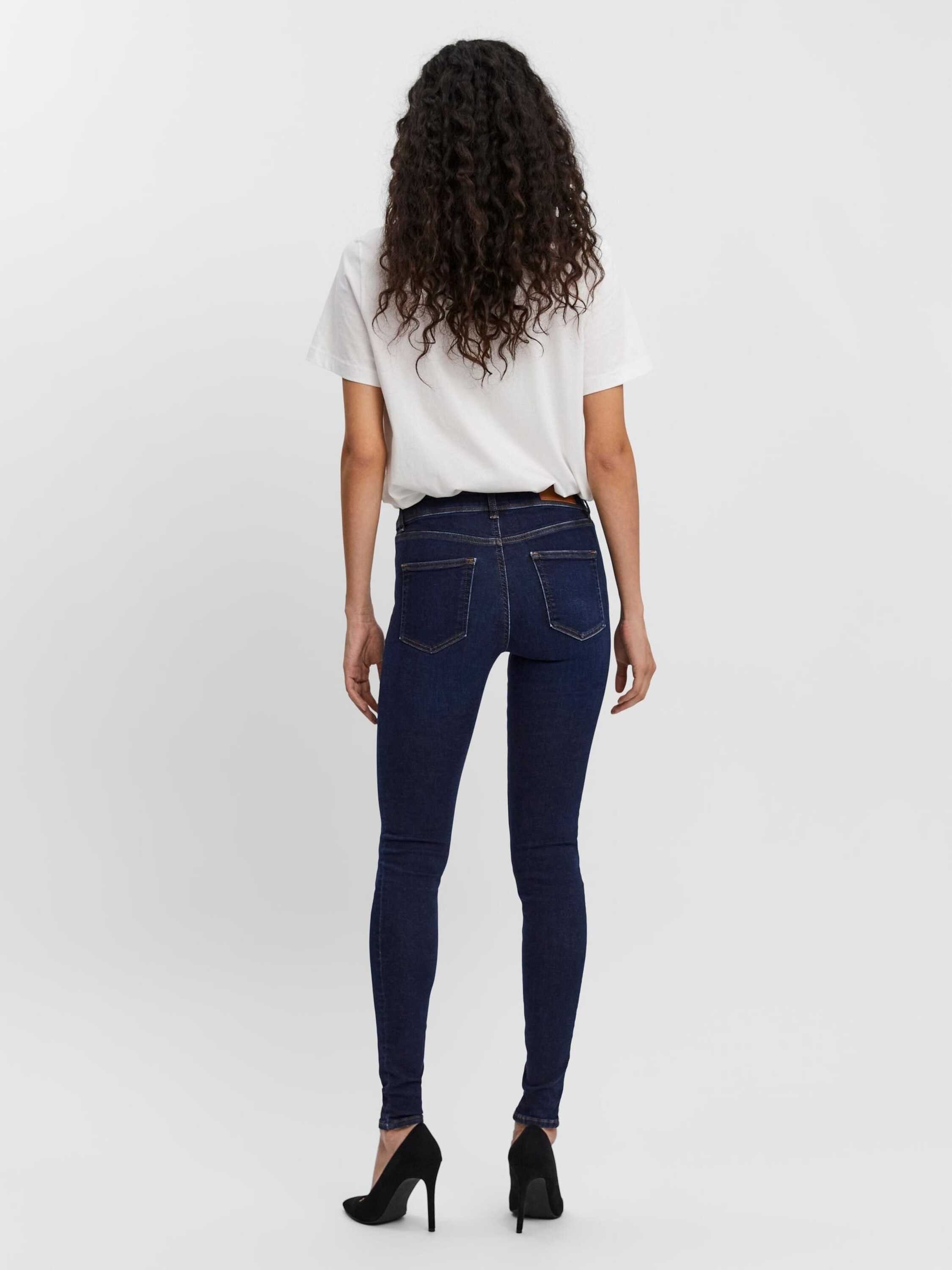 Vero Moda 7/8-Jeans VMLux (1-tlg) Plain/ohne Details günstig online kaufen
