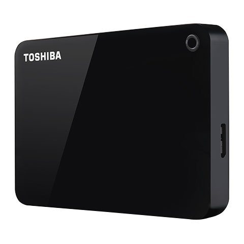 Toshiba Canvio Advance 2TB Black externe HDD-Festplatte (2 TB) 2,5