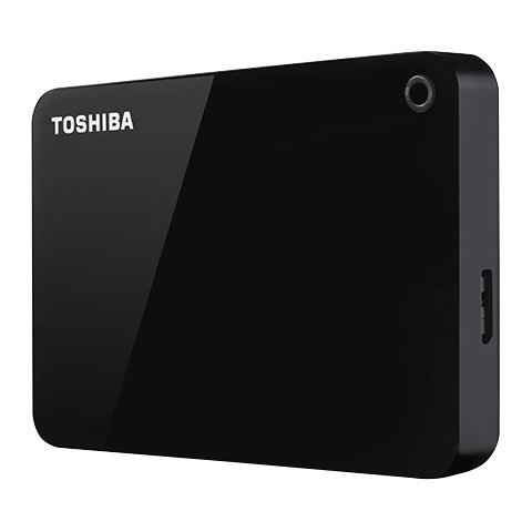 Toshiba Canvio Advance 2TB Black externe HDD-Festplatte (2 TB) 2,5"