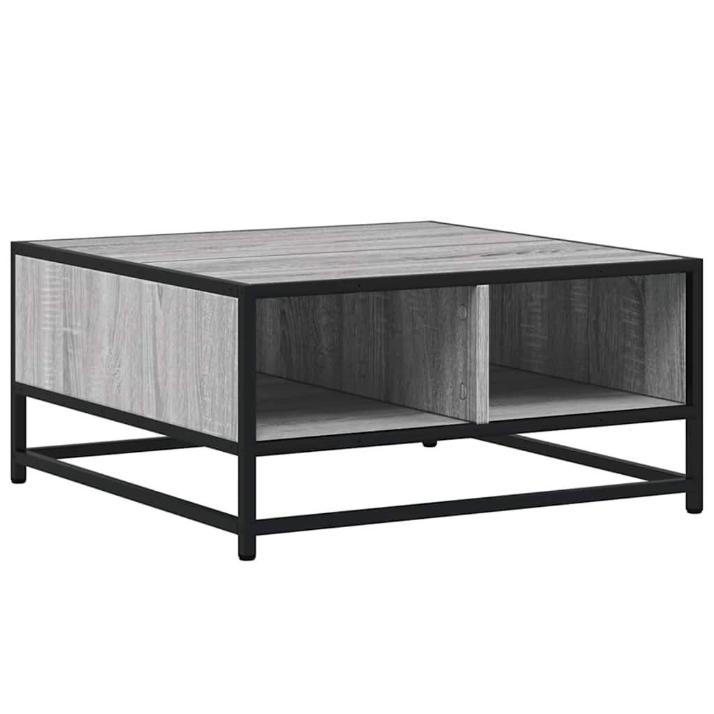 vidaXL Couchtisch Couchtisch Grau Sonoma 60,5x60,5x30 günstig online kaufen