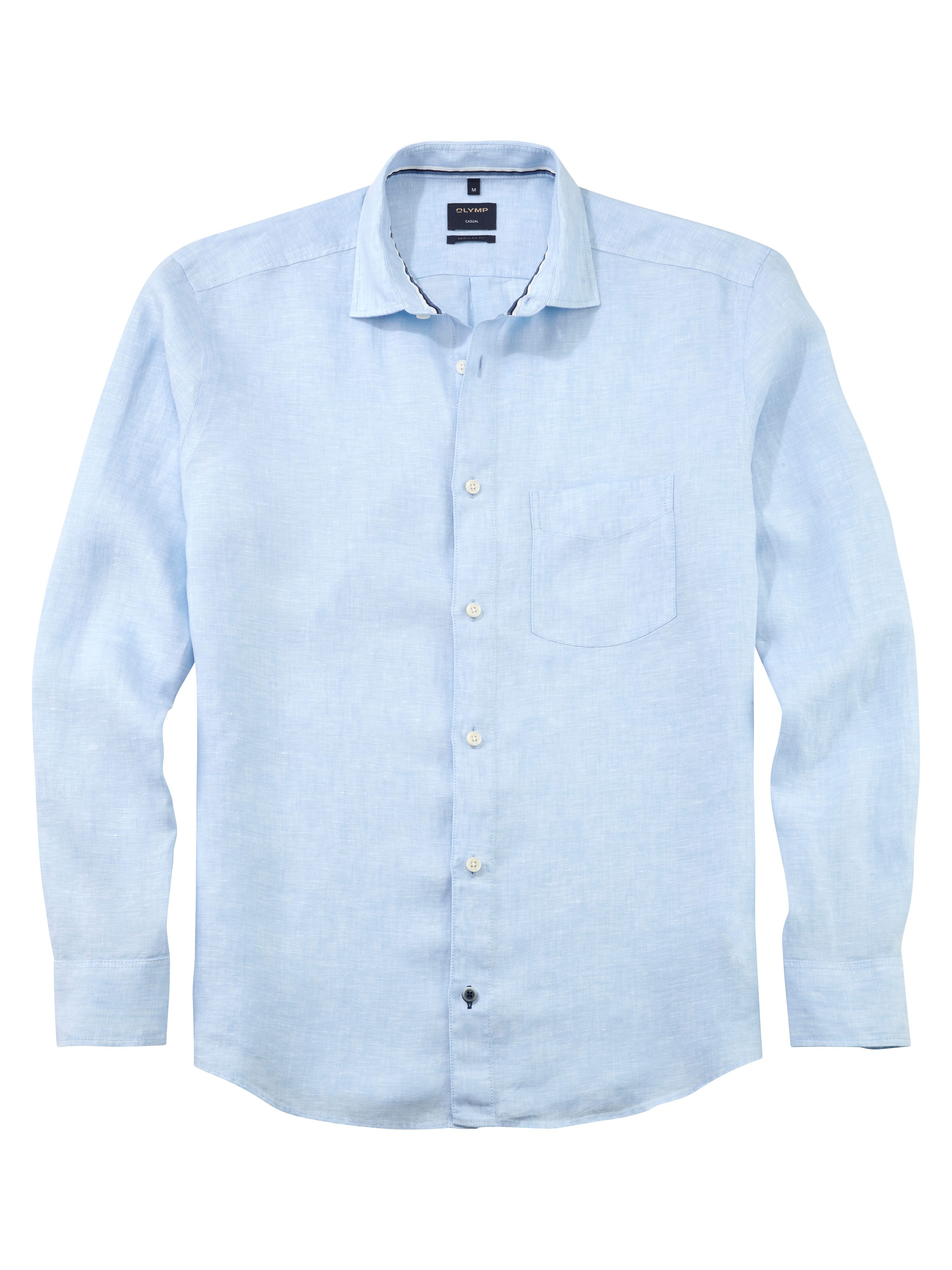 Leinenhemd OLYMP Hemd Casual - Leinen
