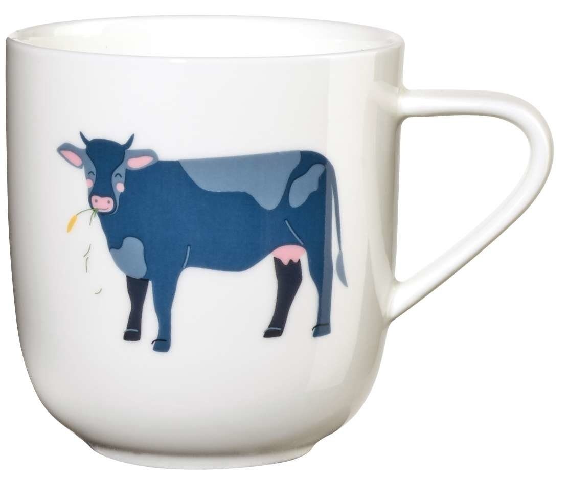 Becher COPPA Henkelbecher Kuh Kerstin 0,25l