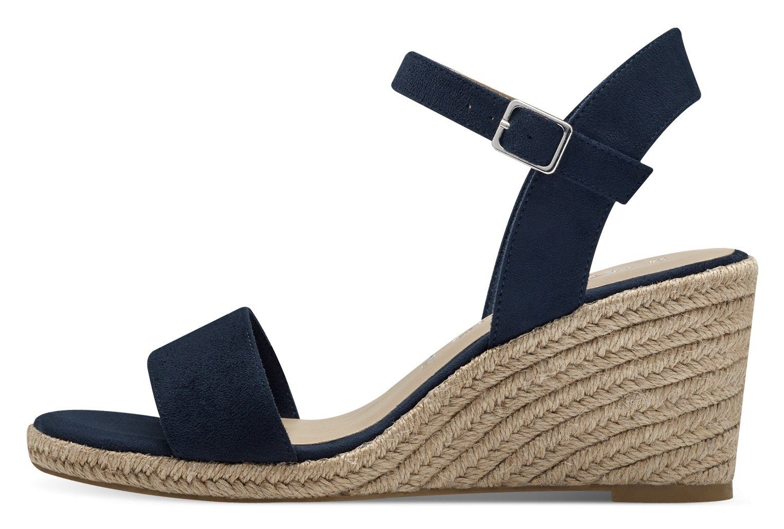 Tamaris Keilsandalette, Sommerschuh, Riemchensandale, mit verstellbarem Riemchen