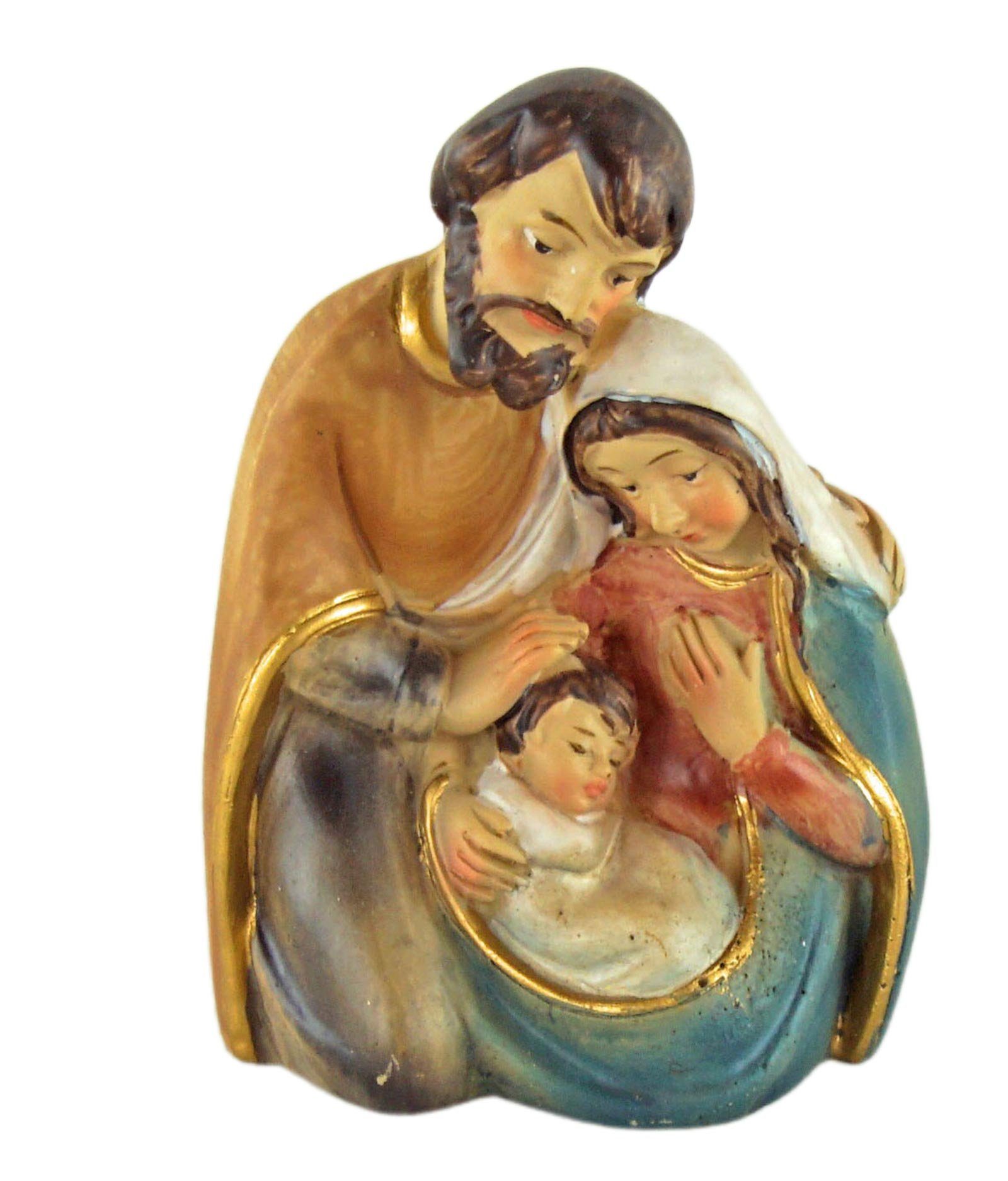 Krippenursel Krippenfigur Krippenfiguren Heilige Familie, Set, 2er Krippenfiguren ca. (2 St., 2-tlg), K cm, handbemalte 8 098