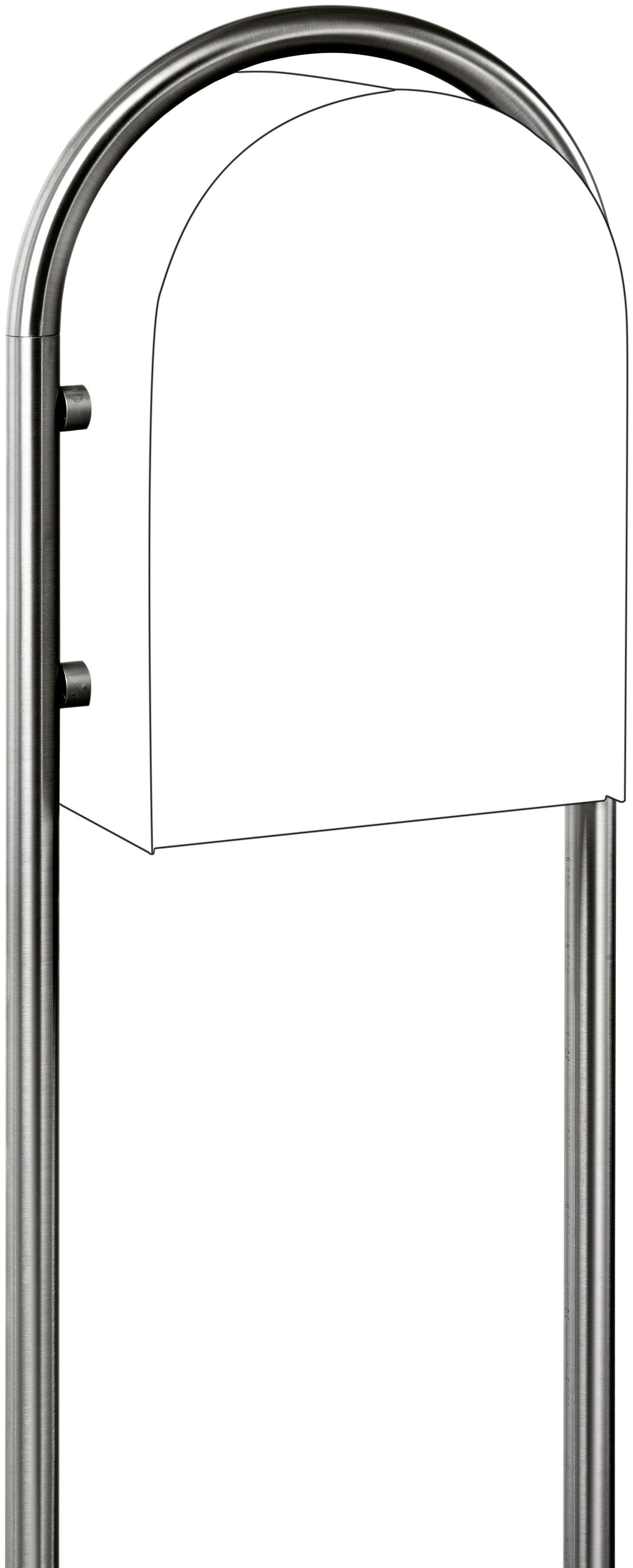 Burg Wächter Briefkasten »Nordic-Ständer 3685 NI«, Ständer online