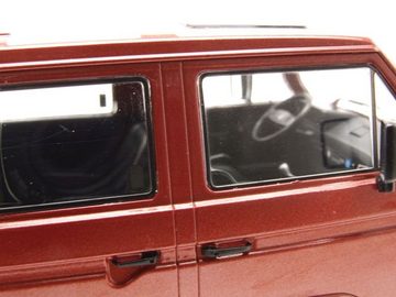 KK Scale Modellauto VW T3 Bus Multivan Magnum 1987 rot metallic Modellauto 1:18 KK Scale, Maßstab 1:18