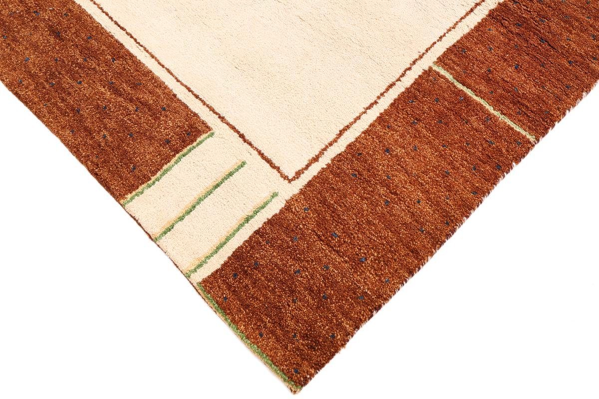 Orientteppich Indo Handgeknüpfter Trading, Orientteppich, rechteckig, 170x234 mm Moderner Gabbeh Nain 15 Höhe