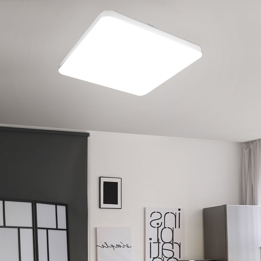 etc-shop LED Deckenleuchte, LED Design Spot Lampe Beleuchtung weiß Leuchte Decken