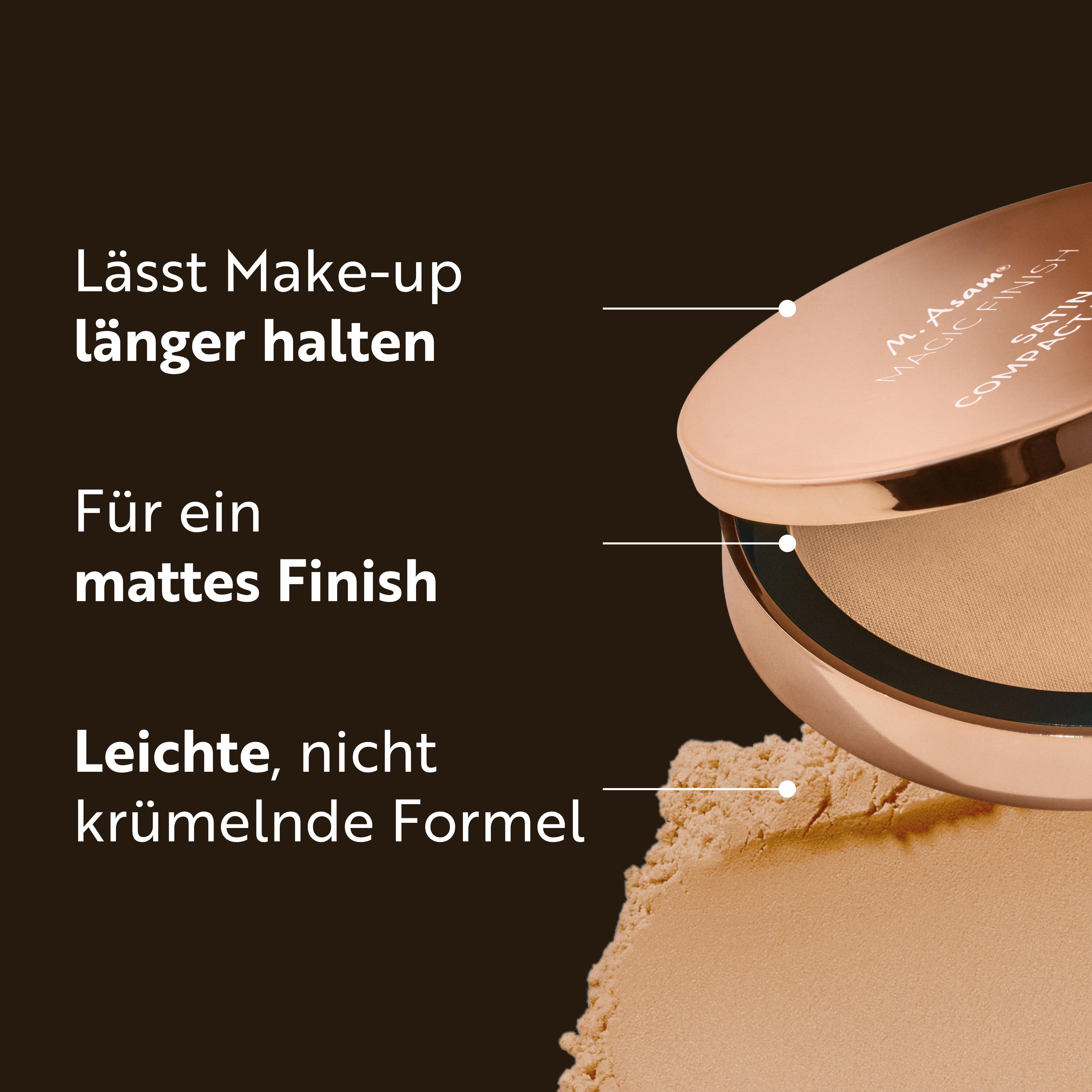 asambeauty Puder Satin Kompaktpuder Nude