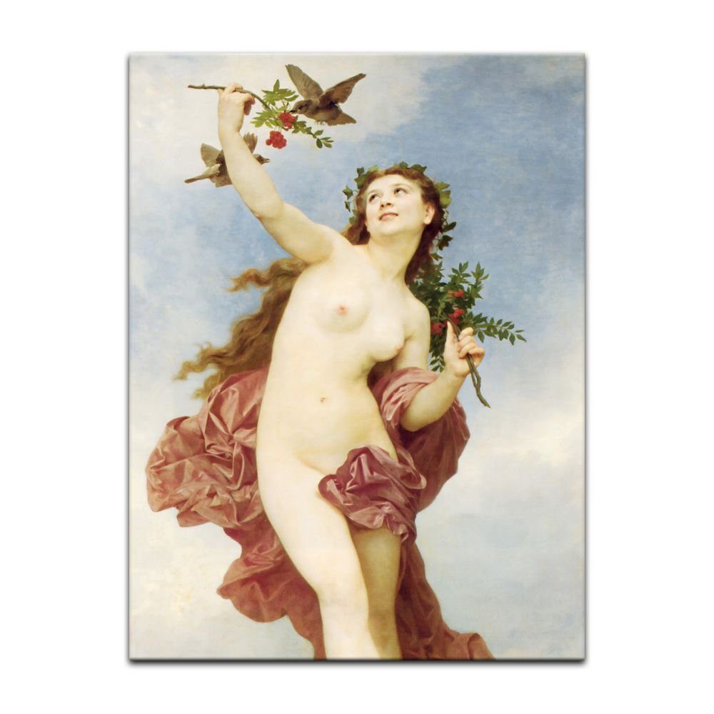 Bilderdepot24 Leinwandbild Alte Meister - William-Adolphe Bouguereau - Der Tag, Menschen