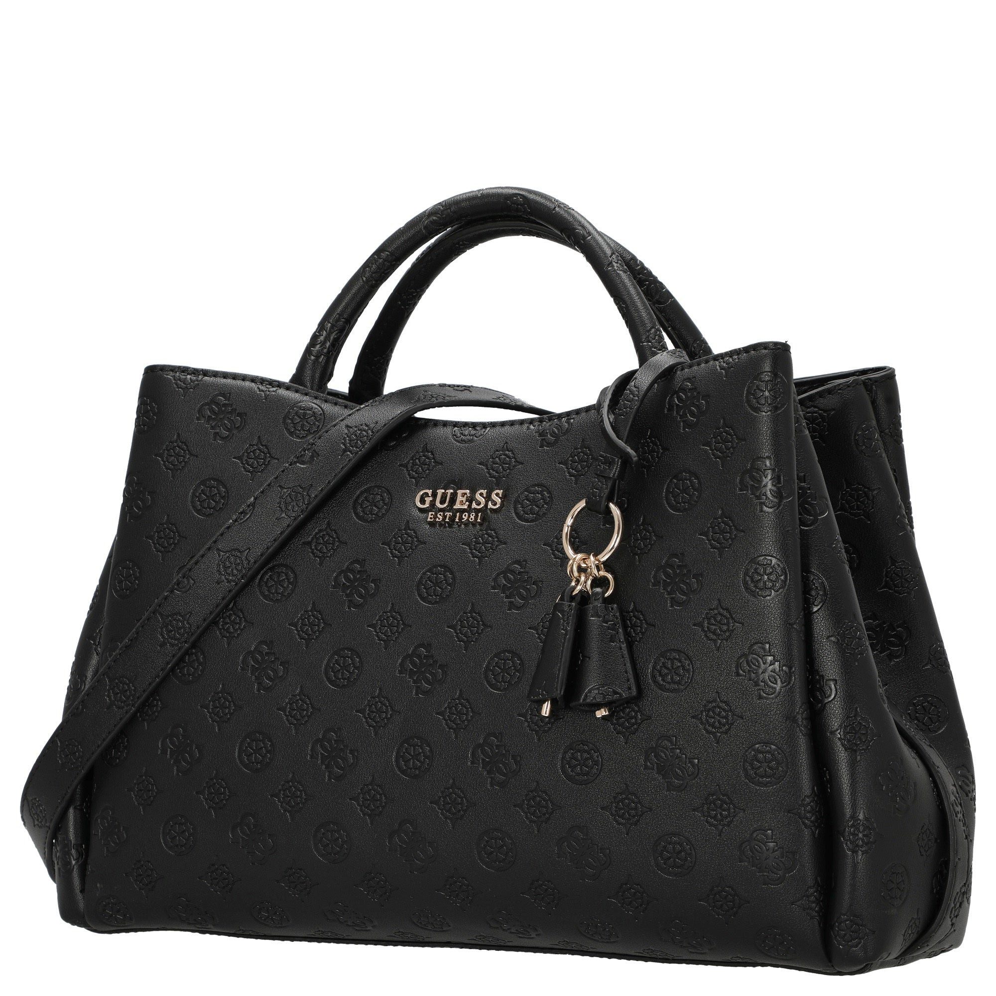 Guess Henkeltasche Phoebe - Henkeltasche 33 cm (black logo) günstig online kaufen