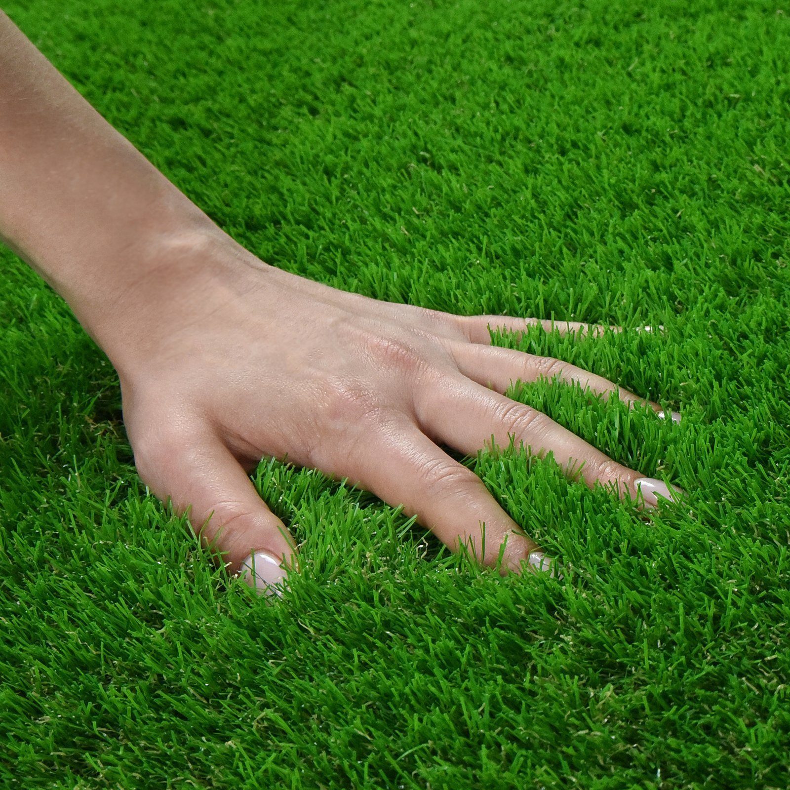 Karat Kunstrasen Menorca, Rasenteppich, pflegeleicht, Drainage-Funktion, günstig online kaufen