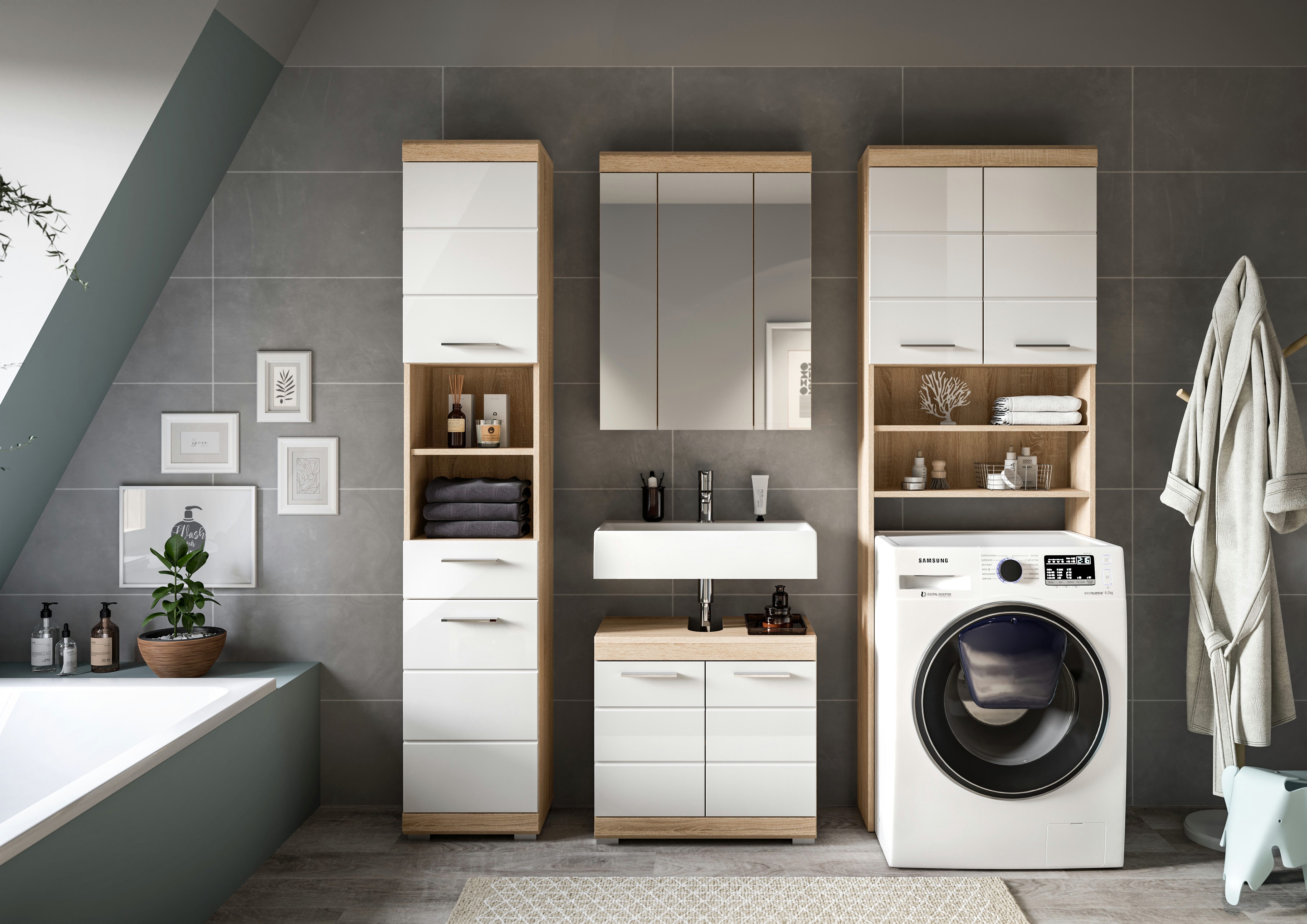 INOSIGN Badmöbel-Set Siena, 4 teilig, bestehend aus:, (Set, 4-St., TOPSELLE günstig online kaufen