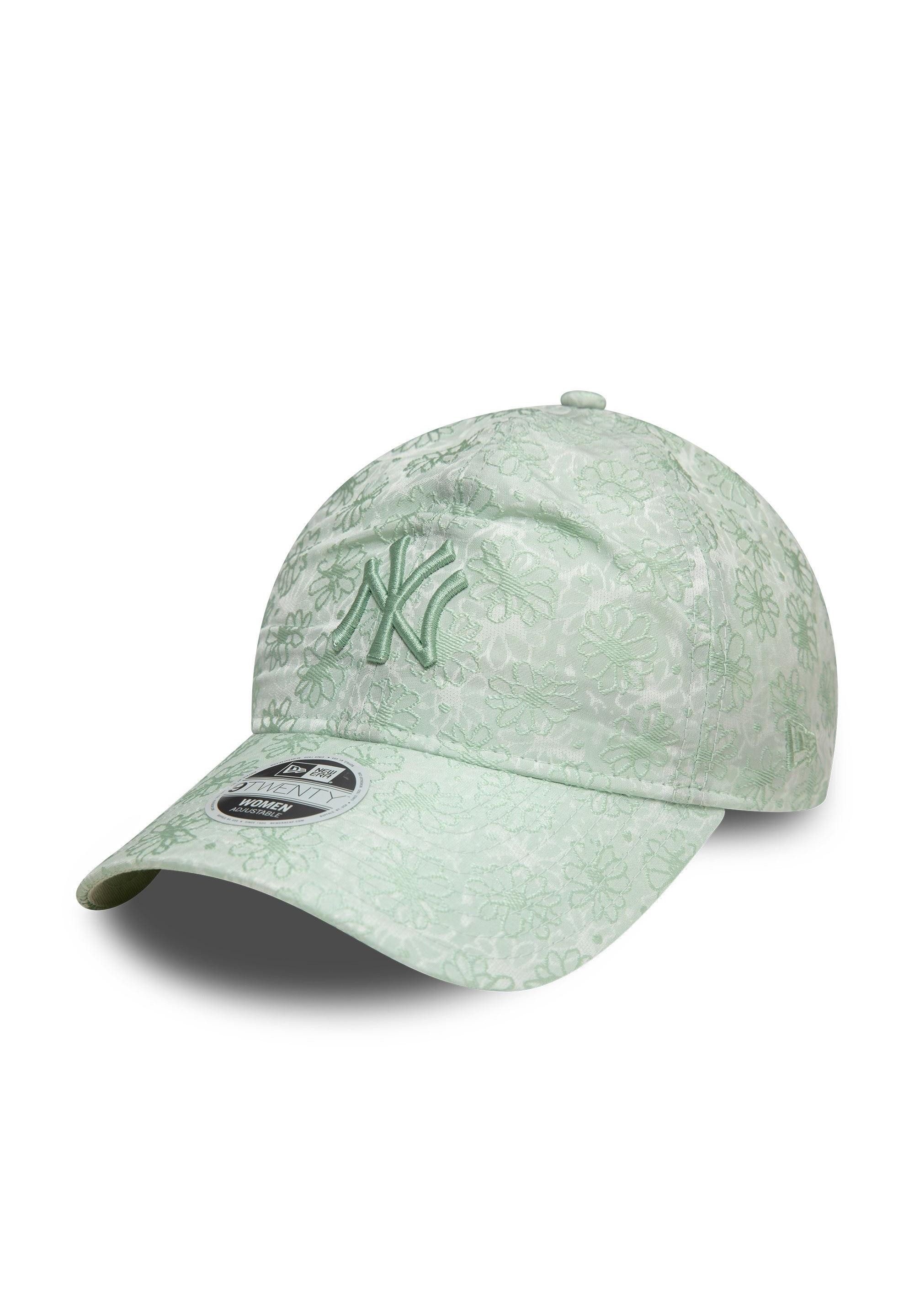 Baseball Cap New York Yankees MLB Womens Floral Grün Verstellbare 9Twenty Damen Cap
