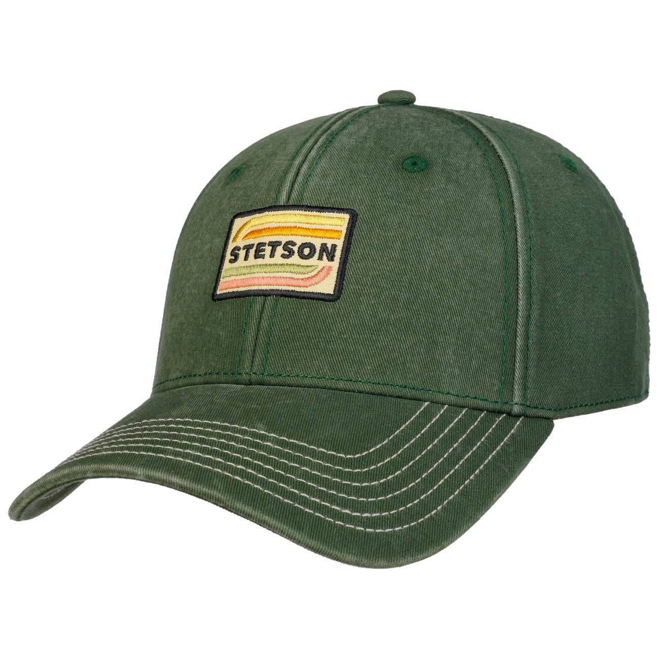 Stetson Baseball Cap (1-St) Basecap Metallschnalle