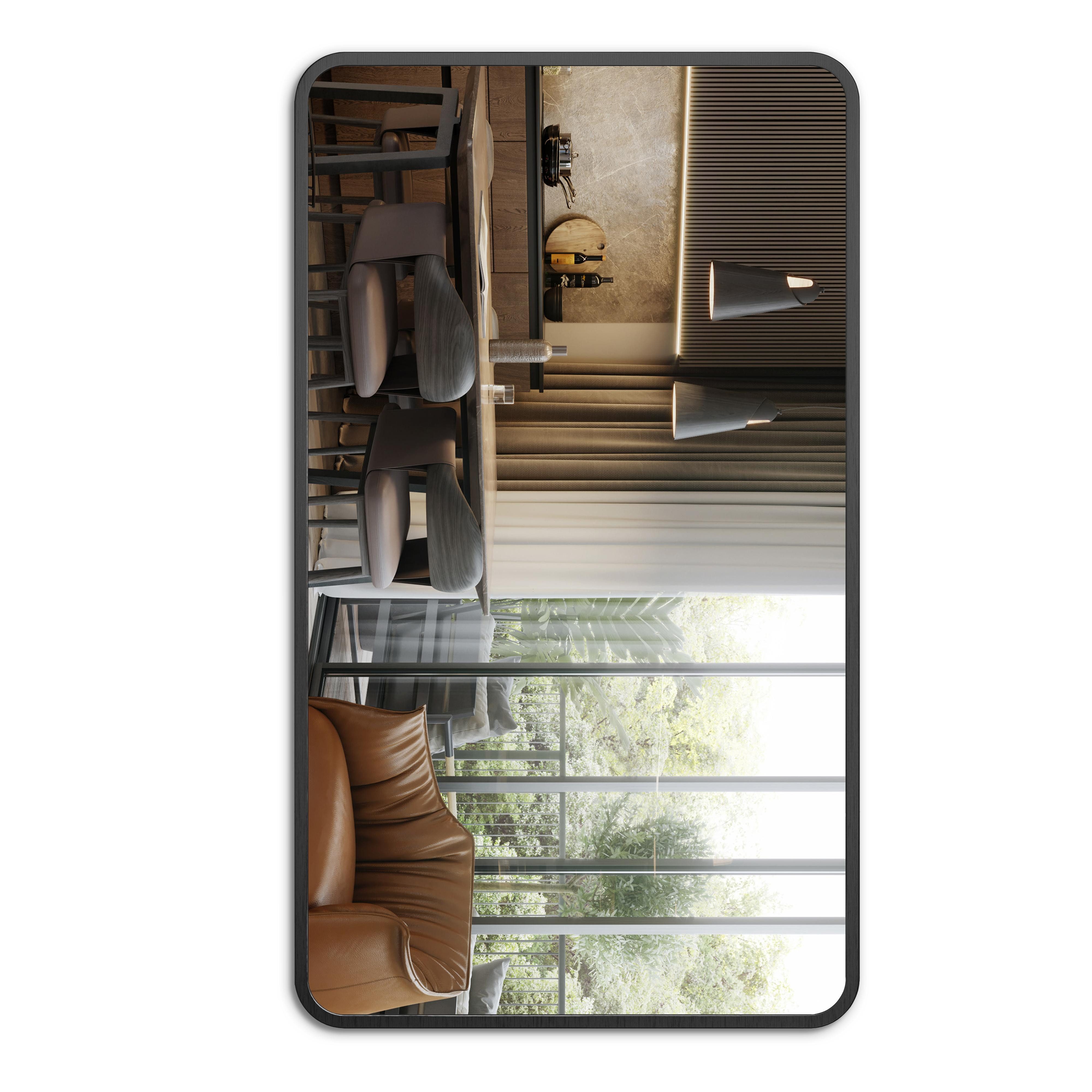 Boromal Ganzkörperspiegel 120x70 100x70 Spiegel Flur günstig online kaufen