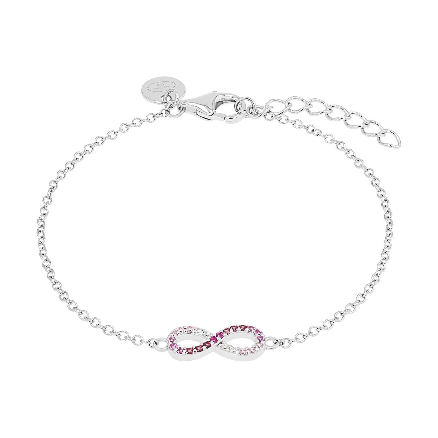 Armband Schmuck Geschenk Silber 925 Infinity Unendlichkeitsschleife