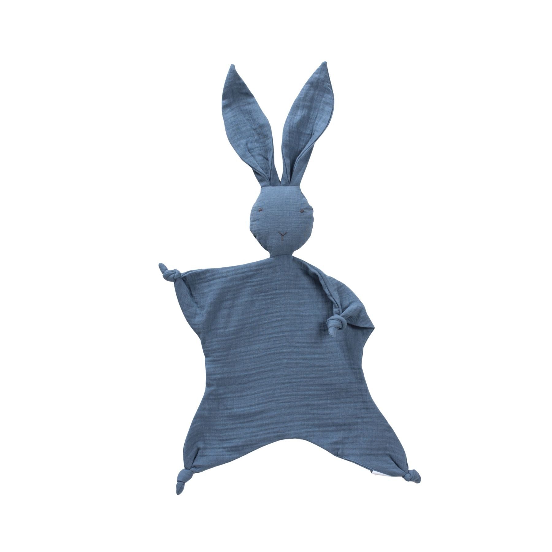 Bebekevi Schmusetuch Schmusetuch Hase aus Musselin, 2-lagig, Kuschel- & Schlafbegleiter