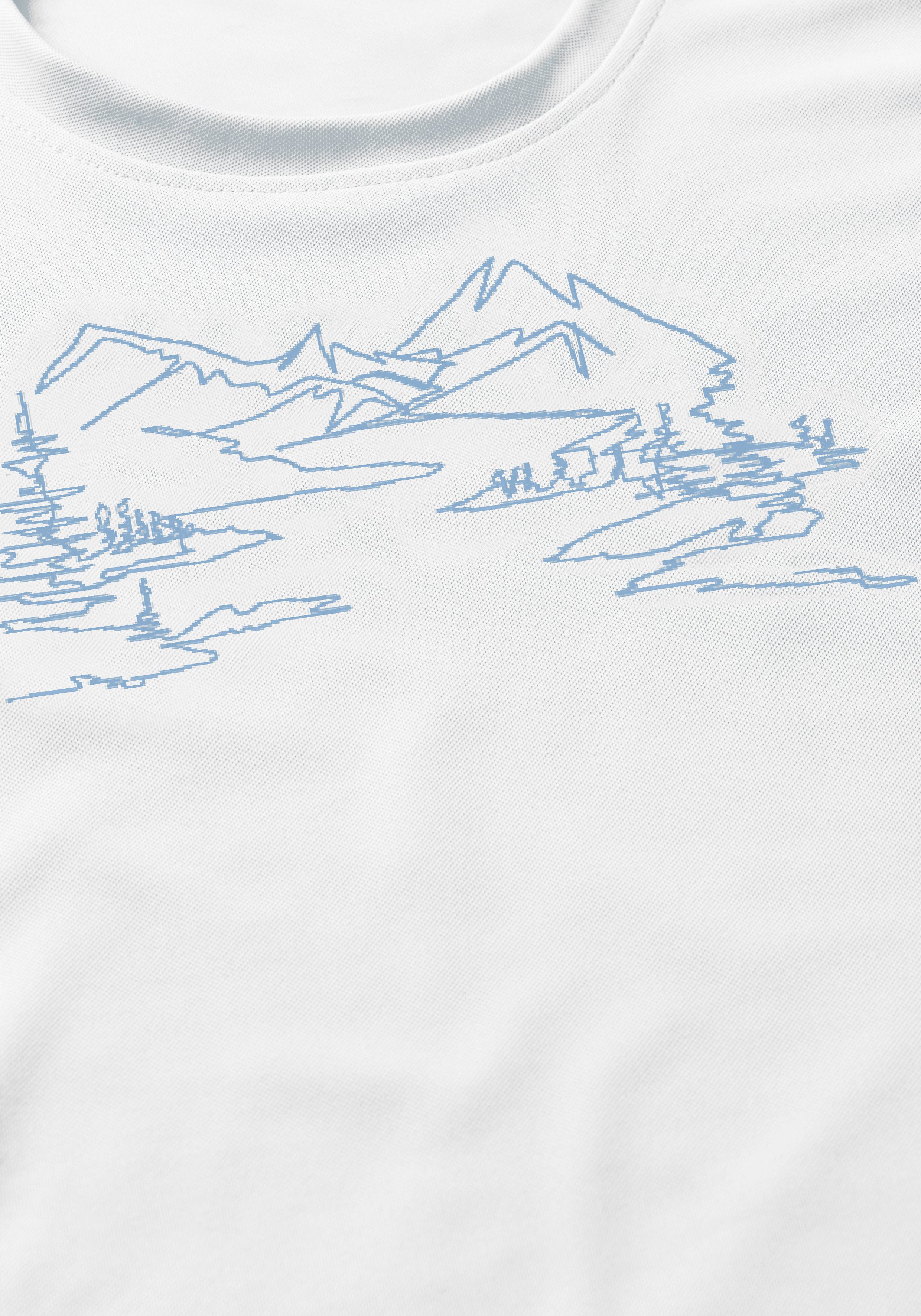 Maier Sports T-Shirt "Wilma Print" Damen Funktionsshirt, Freizeitshirt mit günstig online kaufen