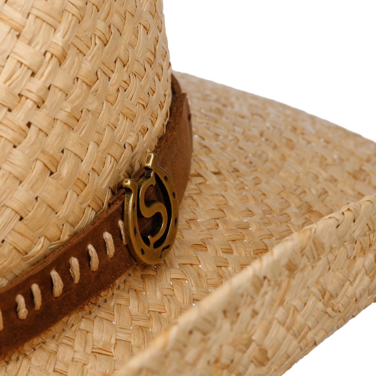 Stetson Sonnenhut (1-St) Raffiastrohhut mit Lederband – Bild 4 von 4