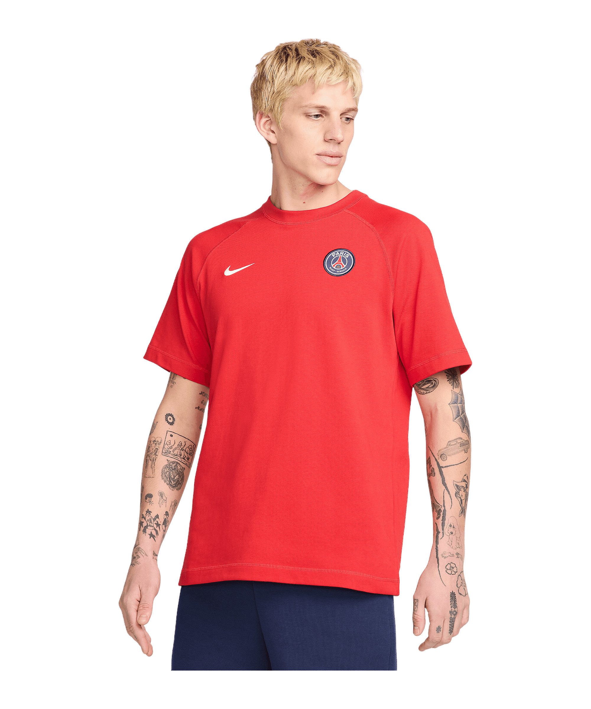 Nike T-Shirt Nike Performance Paris St. Germain Travel T-Shirt Baumwolle günstig online kaufen