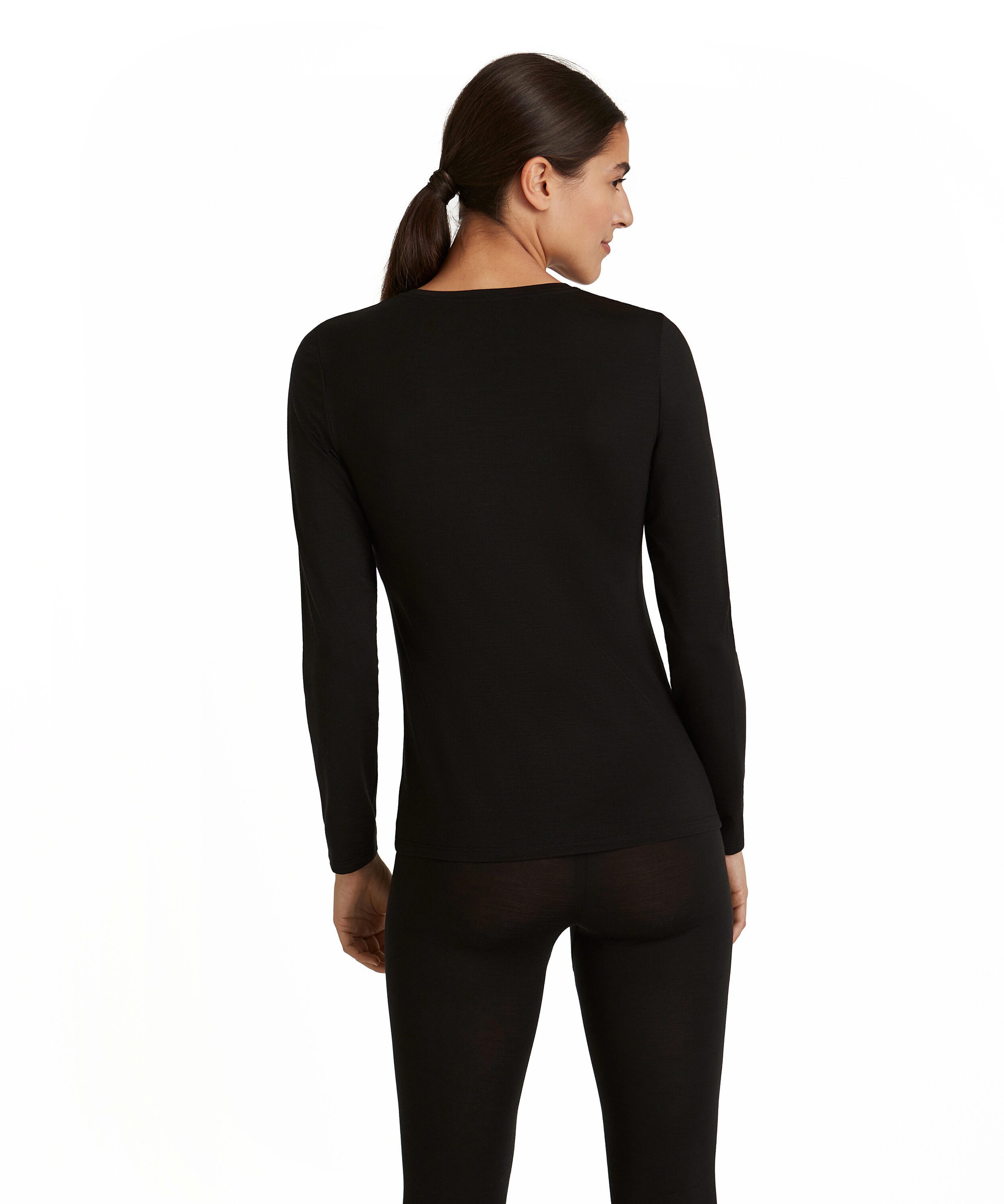 FALKE Langarmshirt FALKE Underwear - Langarmshirt Daily ClimaWool (1-tlg., 1) elegant und funktional