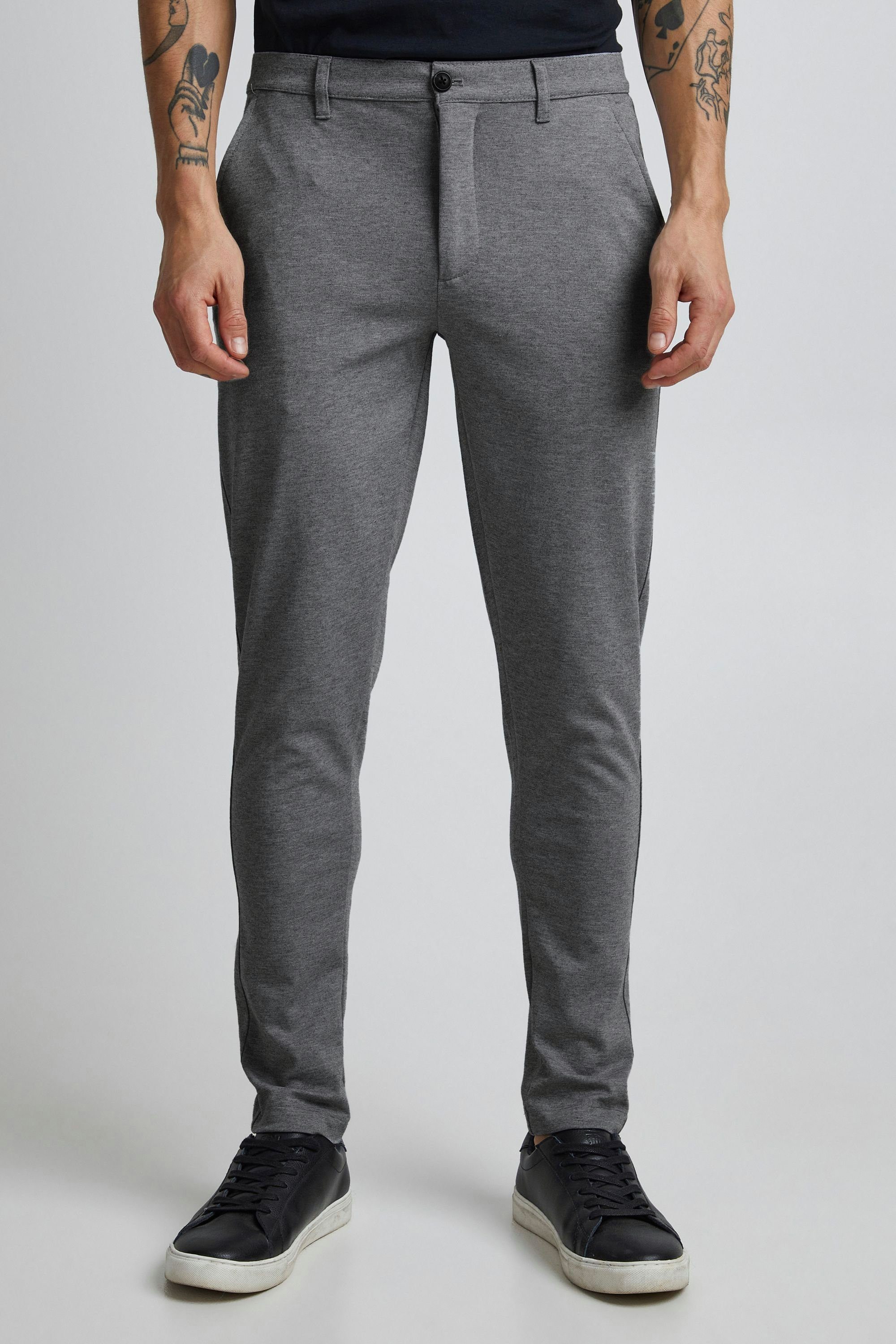 !Solid Sweathose SDDave Barro - 21105110 Stoffhose GREY MEL (7982363) | 