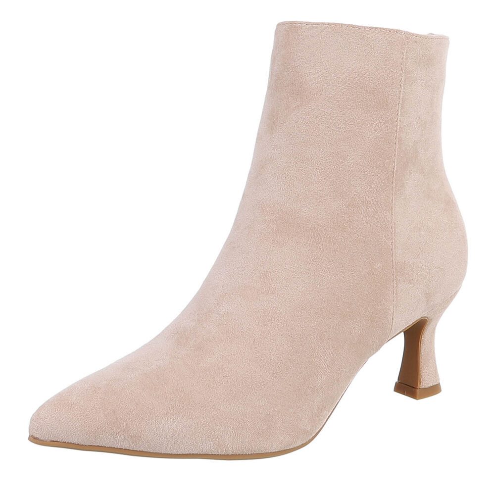Ital-Design Stylische Damen-Stiefeletten mit Stickdetails für Alltag Stiefe günstig online kaufen