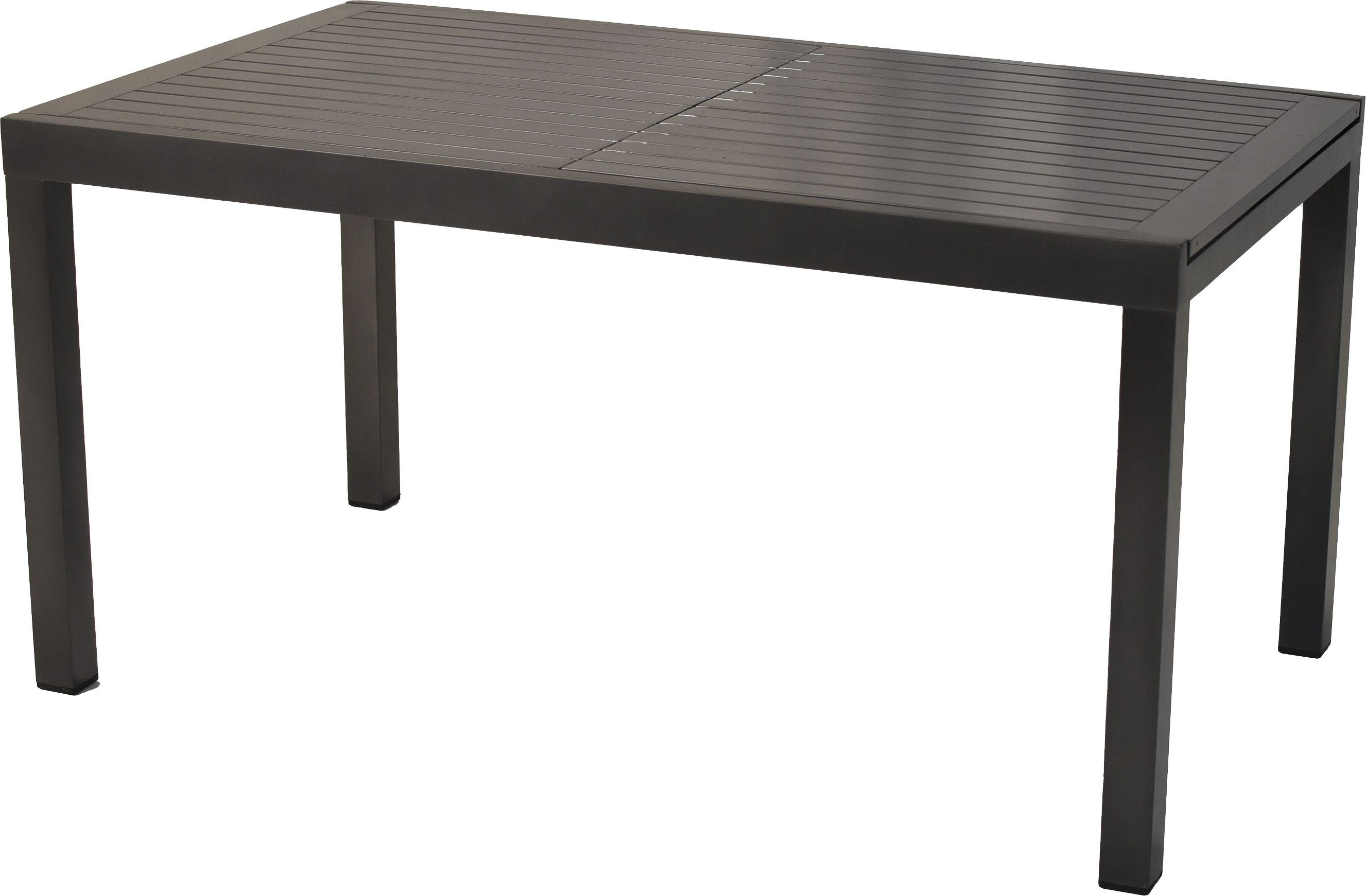 MERXX Garten-Essgruppe Taviano, (Set, 7-tlg), inkl. 6 Klappsessel, 1 Ausziehtisch