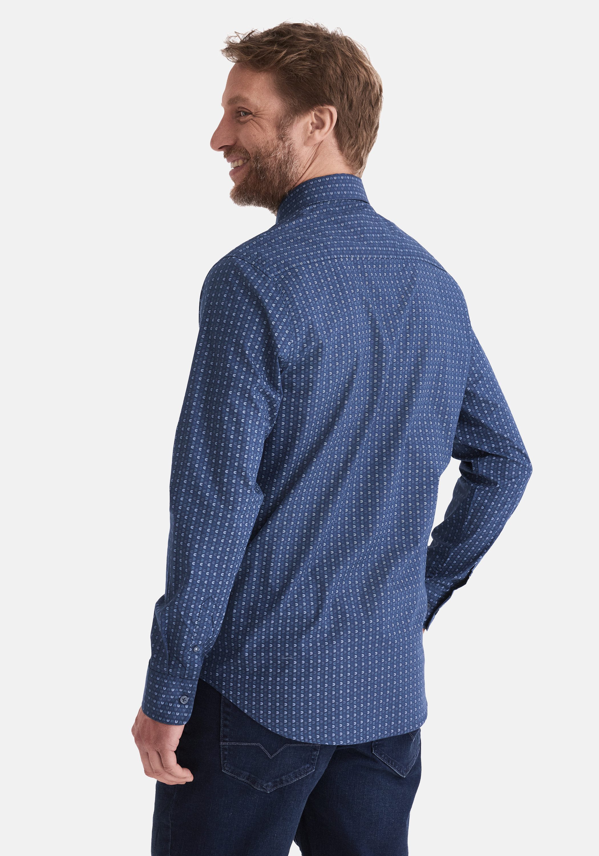 Stooker Men Langarmhemd HUGH Hemd Langarm Regular Fit Langarm Hemd Regular günstig online kaufen