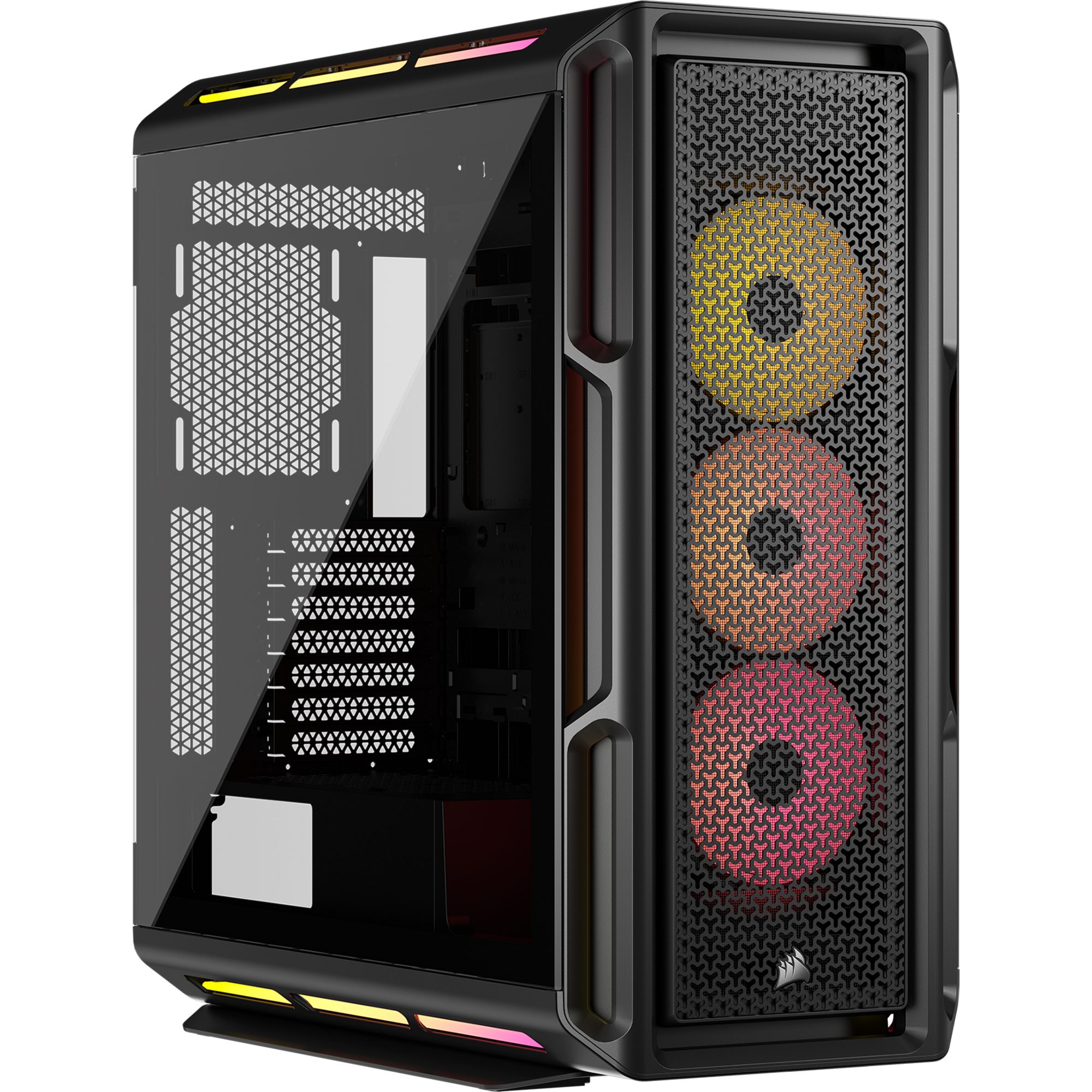 Corsair PC-Gehäuse Corsair iCUE LINK 5000T LX RGB, Tower-Gehäuse, (Tempered Glass)